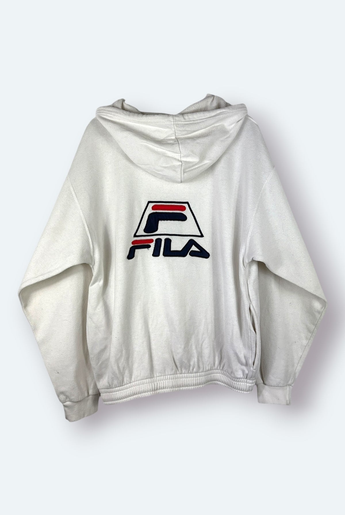 Fila Vintage Sweatjacke Weiß S – Foto 7