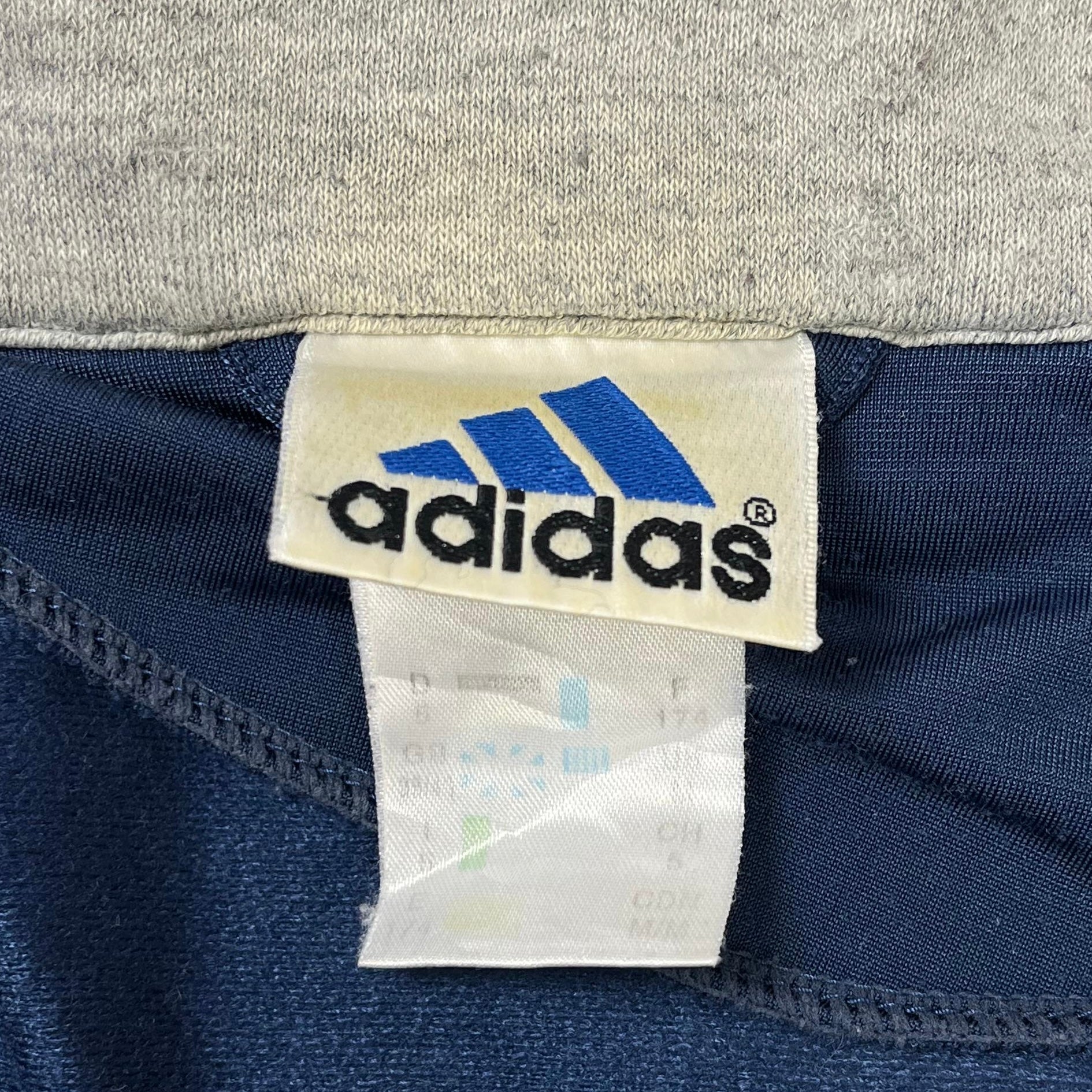 Adidas Vintage Trainingsjacke Blau Grau M (???) - Vinverse