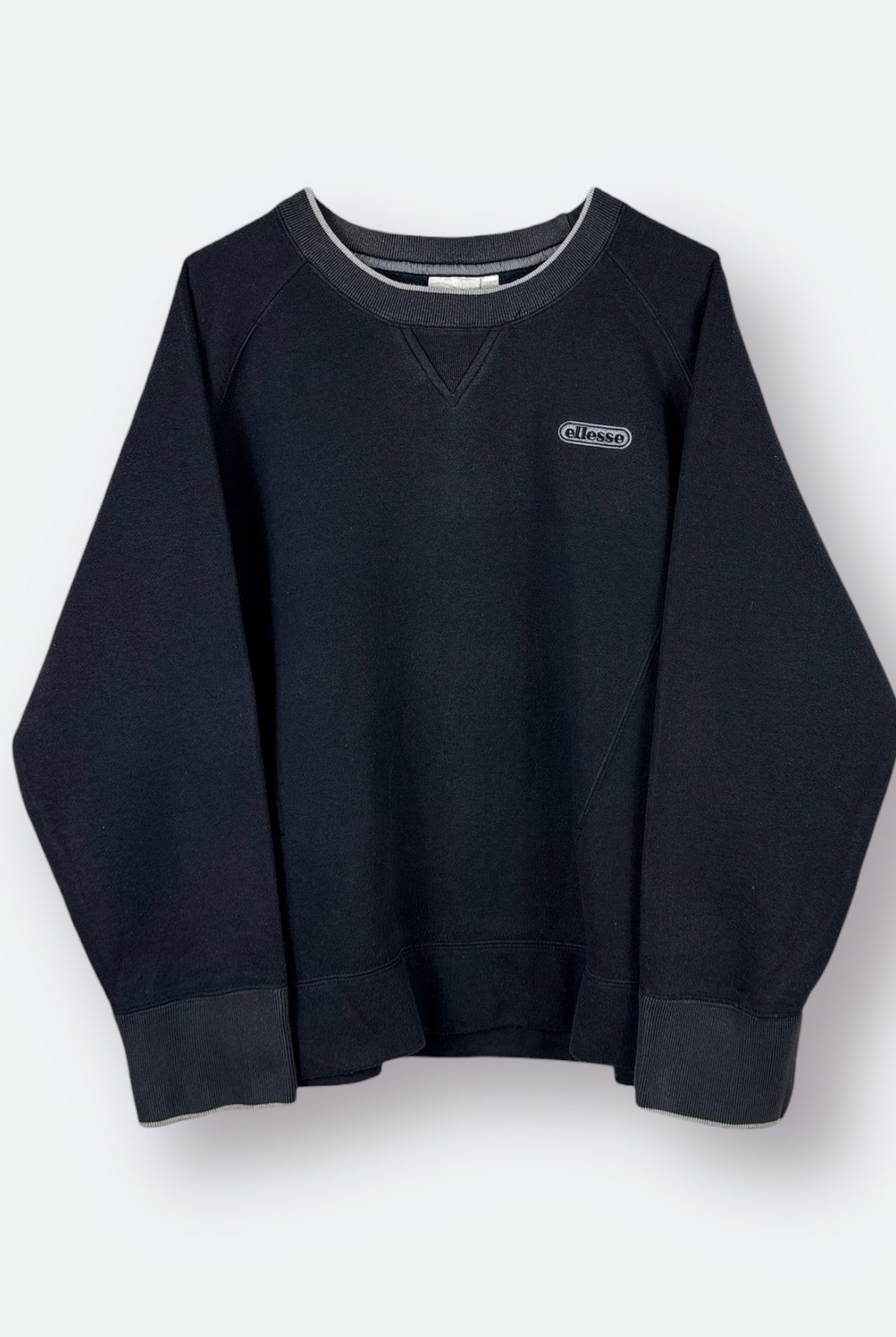 Ellesse Small Logo Sweater Marineblau S - Vinverse
