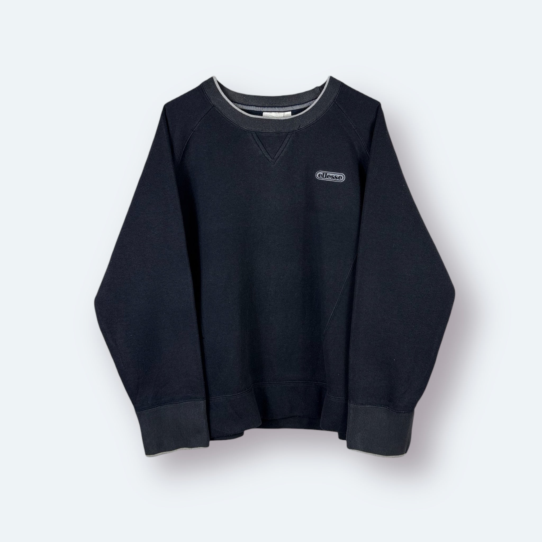 Ellesse Small Logo Sweater Marineblau S - Vinverse
