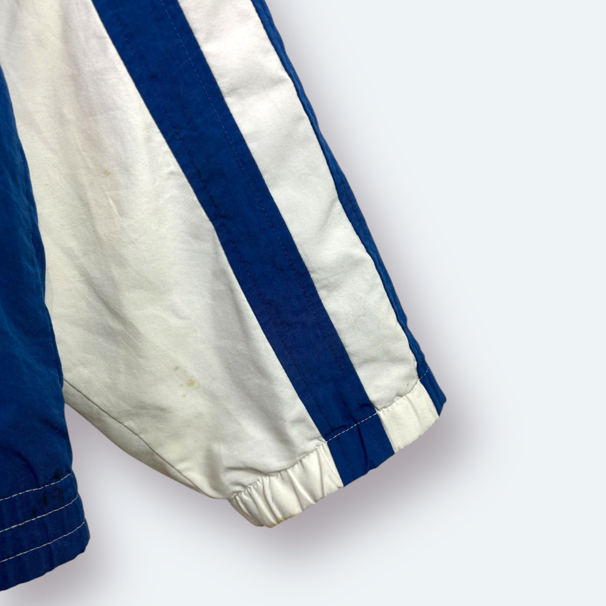 Adidas 90s Vintage Trainingsjacke Weiß Blau XL - Vinverse