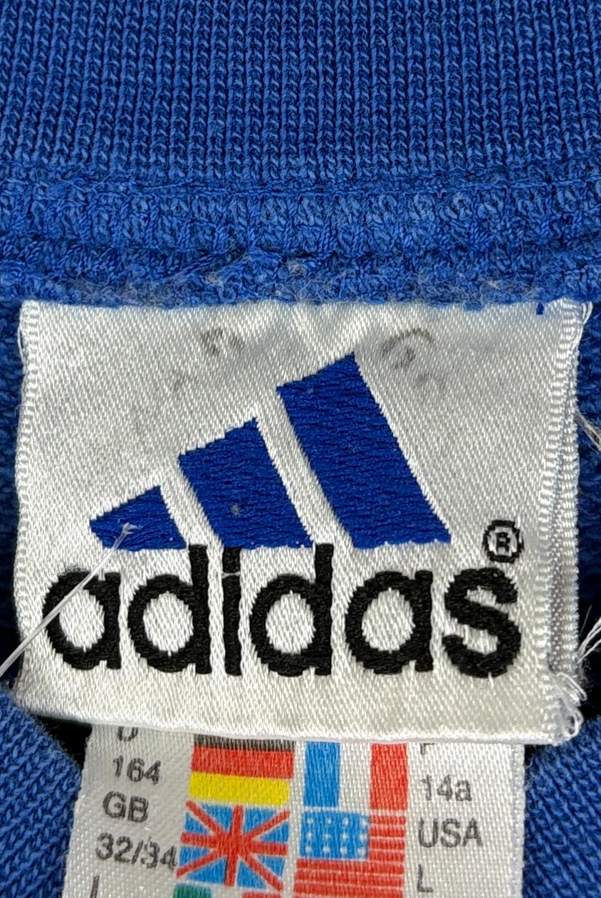 Adidas Vintage Sweater Blau L (164) - Vinverse