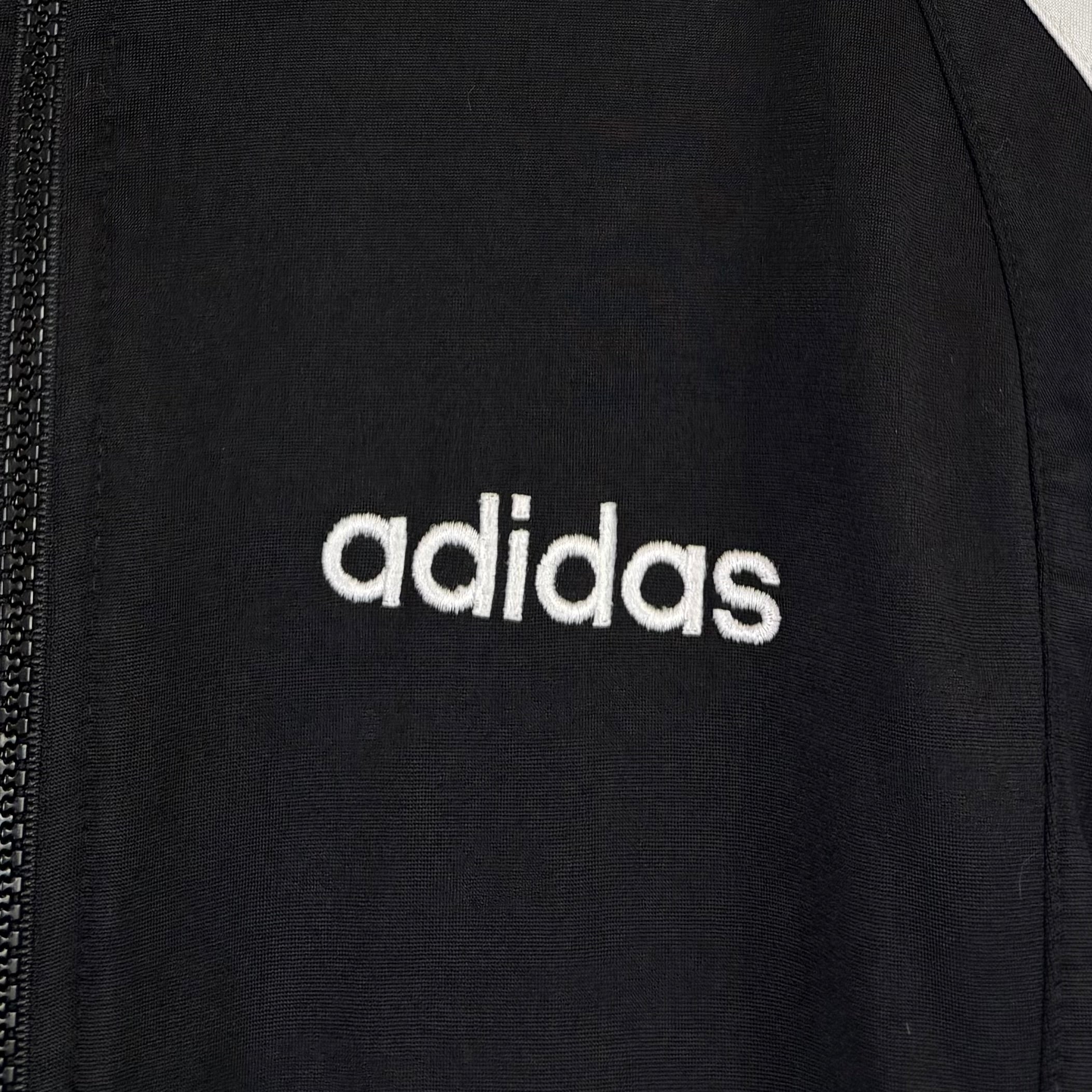 Adidas 90s Vintage Trainingsjacke Schwarz L - Vinverse