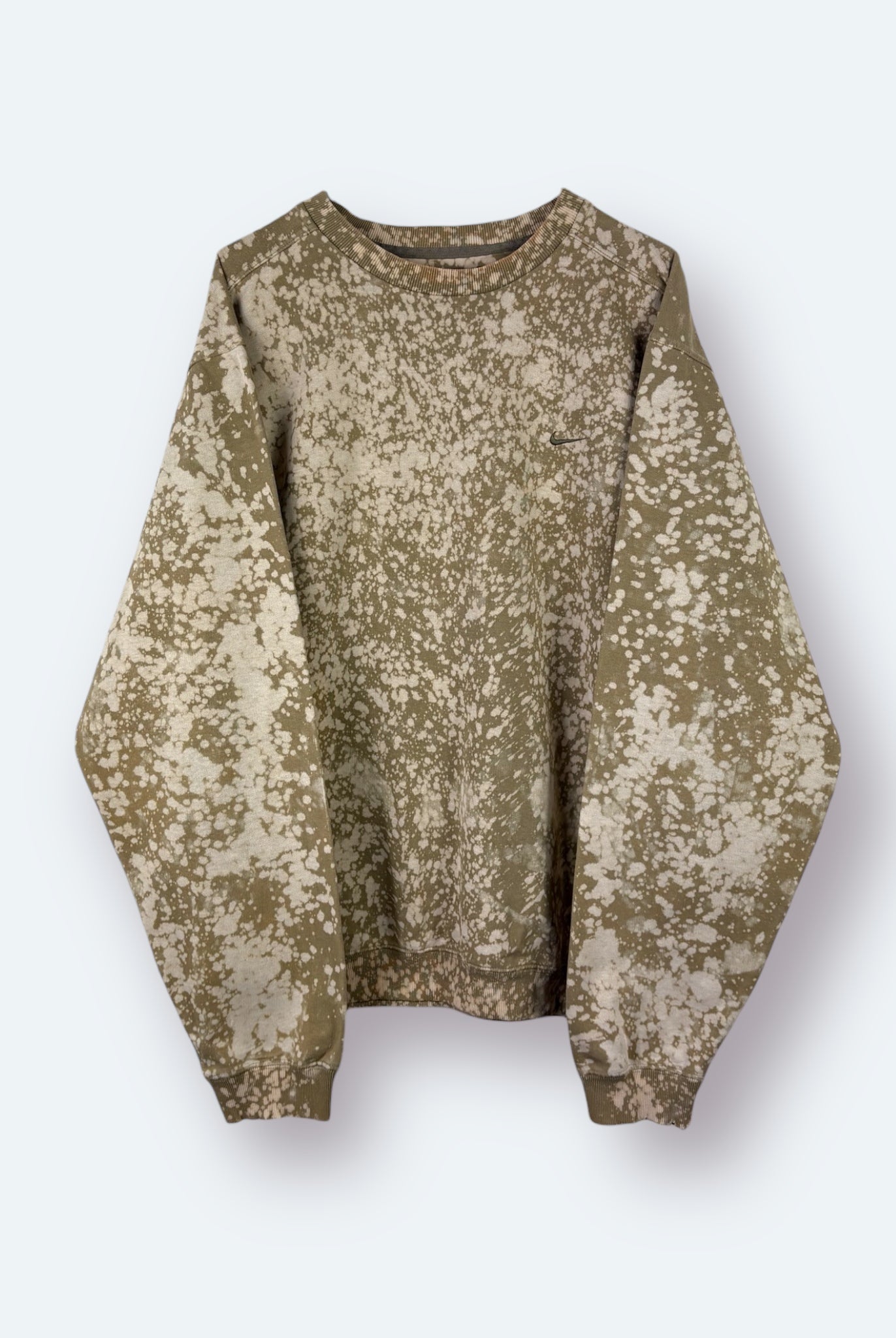 Nike 2000s Y2K Re:Bleach Sweater Distressed M - Vinverse