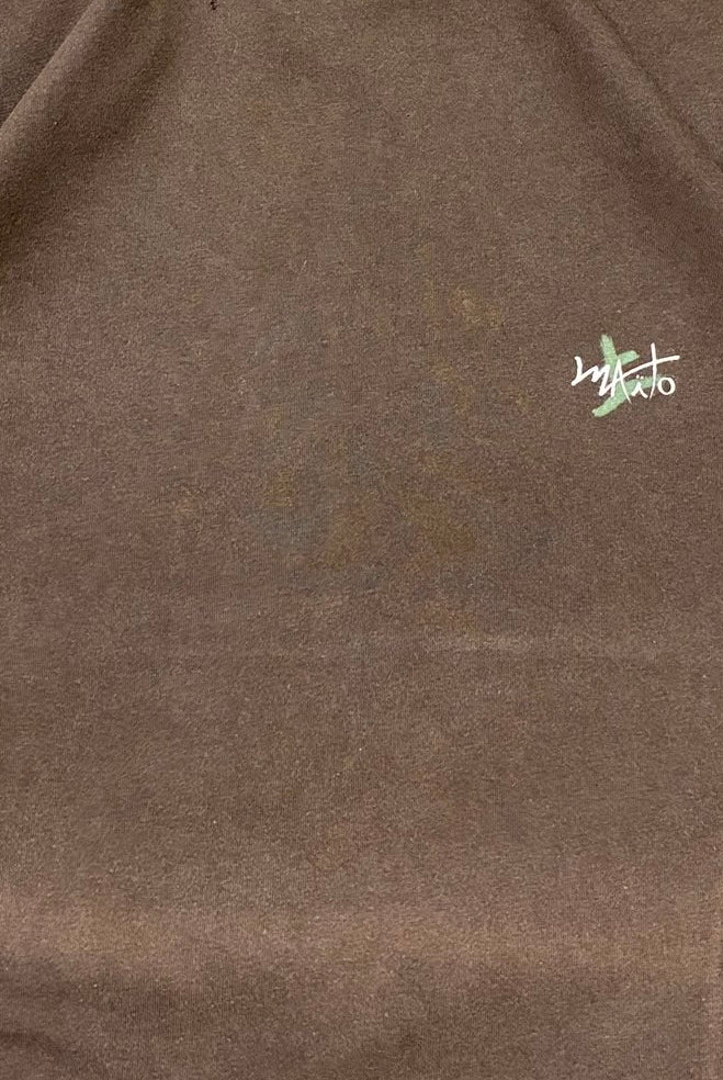 Maito Vintage T-Shirt Backprint Braun L - Vinverse