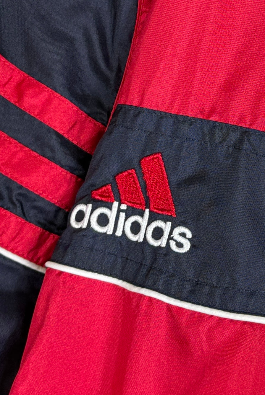 Adidas Trainingsjacke 2002 Rot Schwarz L - Vinverse
