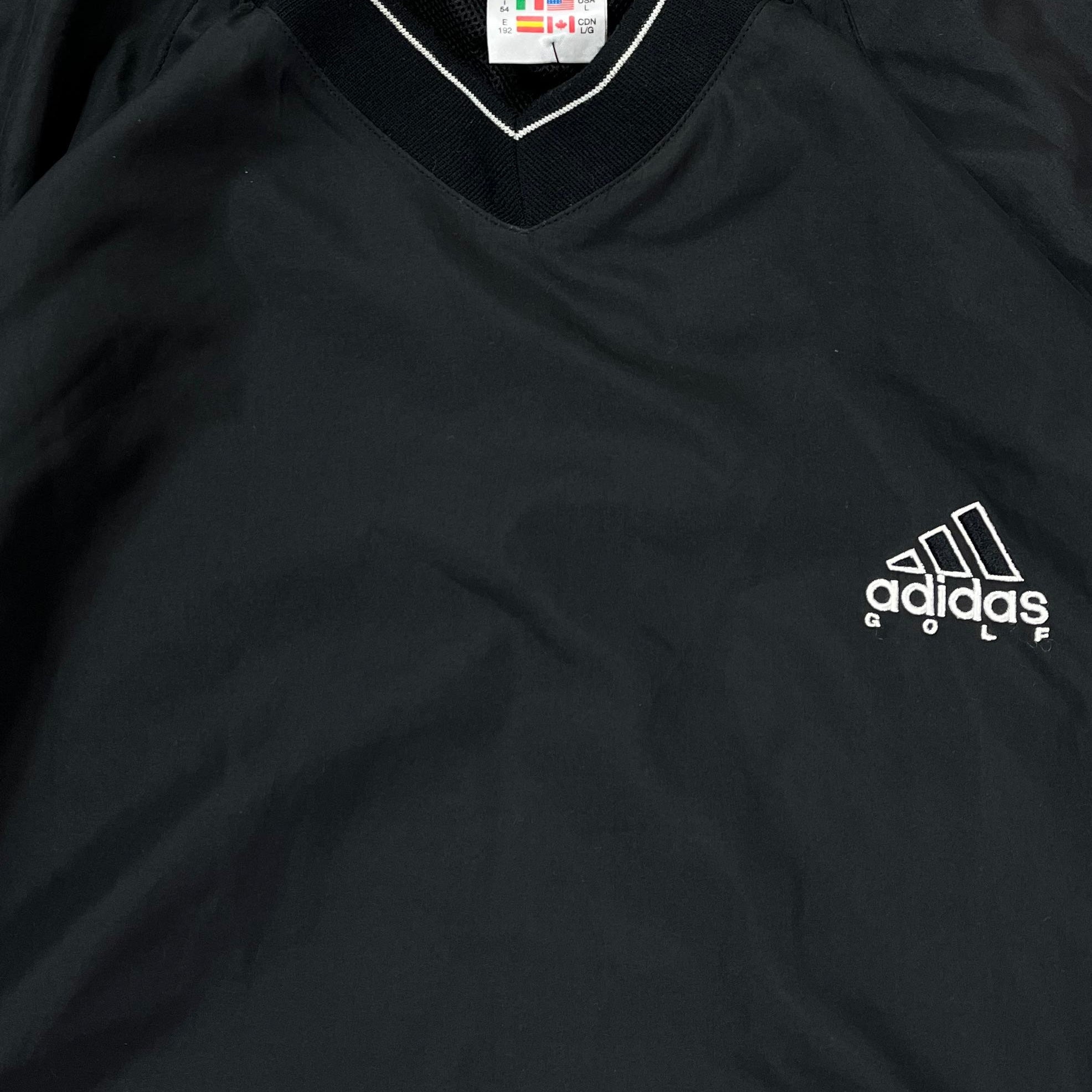 Adidas Vintage Windbreaker aus 2000 Schwarz L - Vinverse