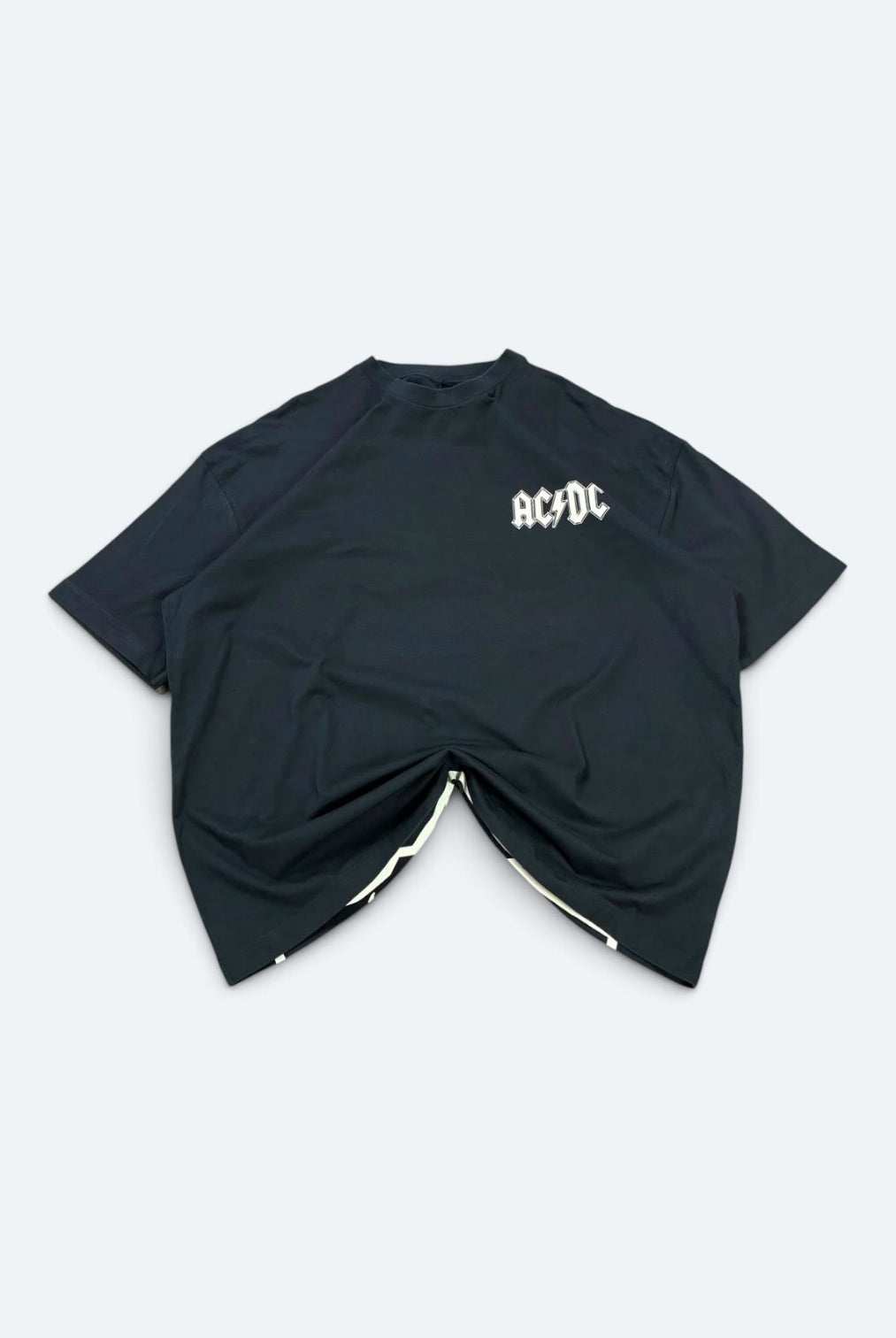 ACDC Vintage T-Shirt Backprint Schwarz M - Vinverse
