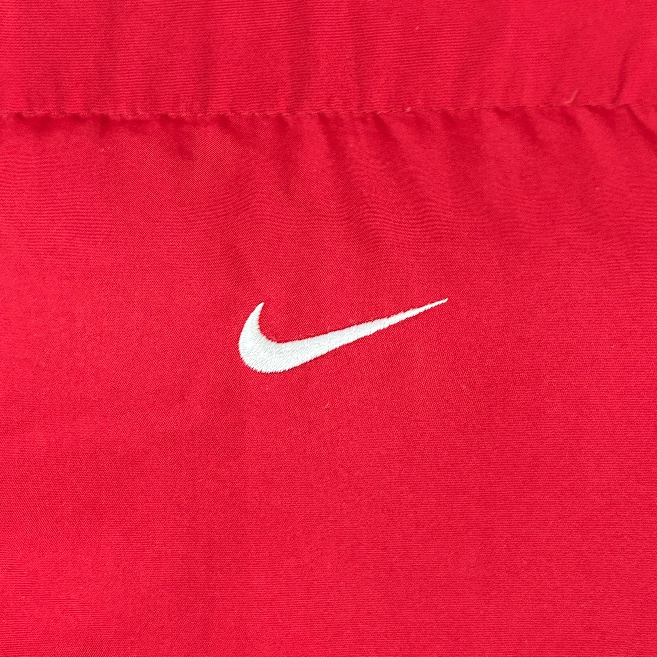 Nike 2000s Puffer Weste Rot M - Vinverse