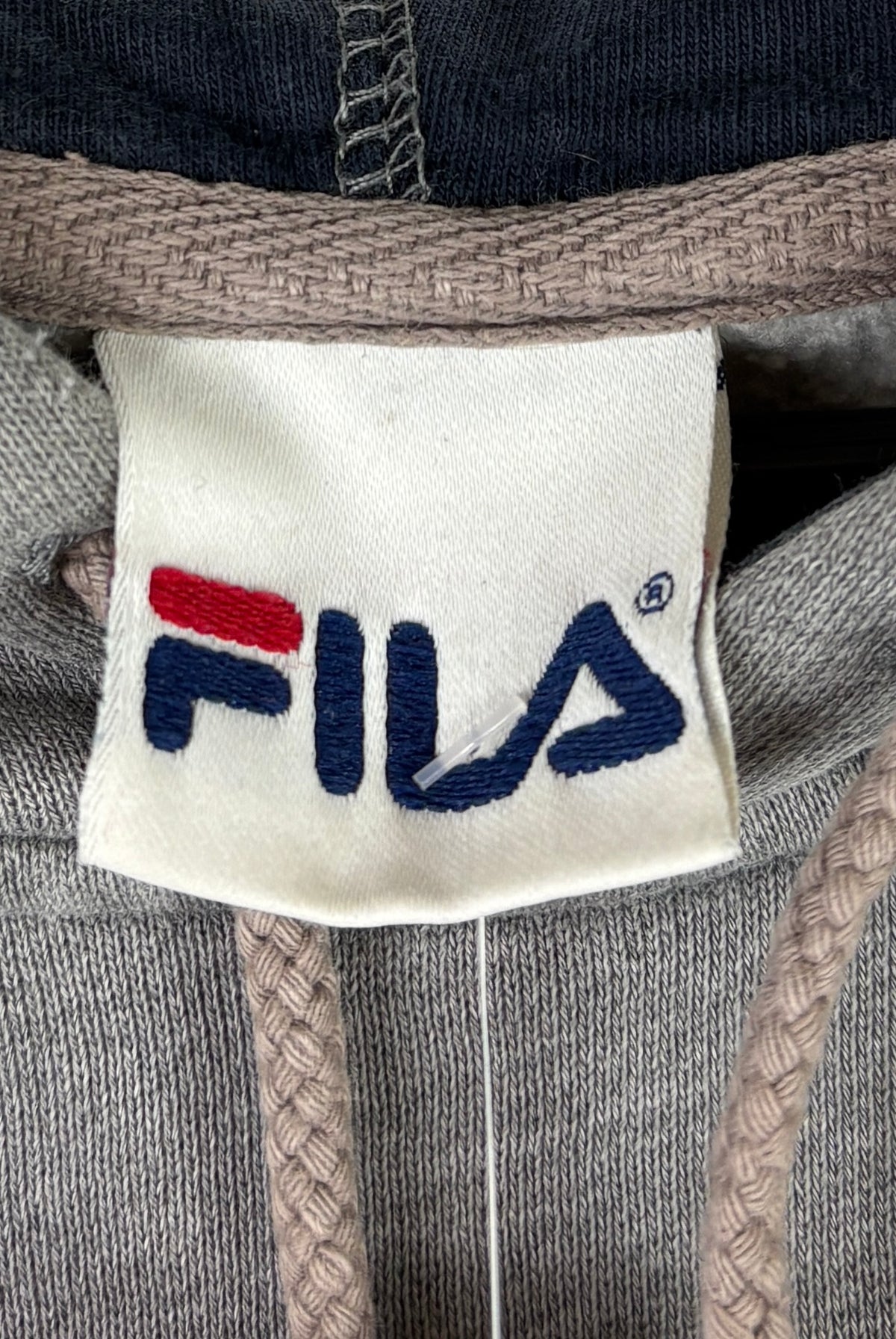 Fila Hoodie Ärmelstick Grau XL - Vinverse