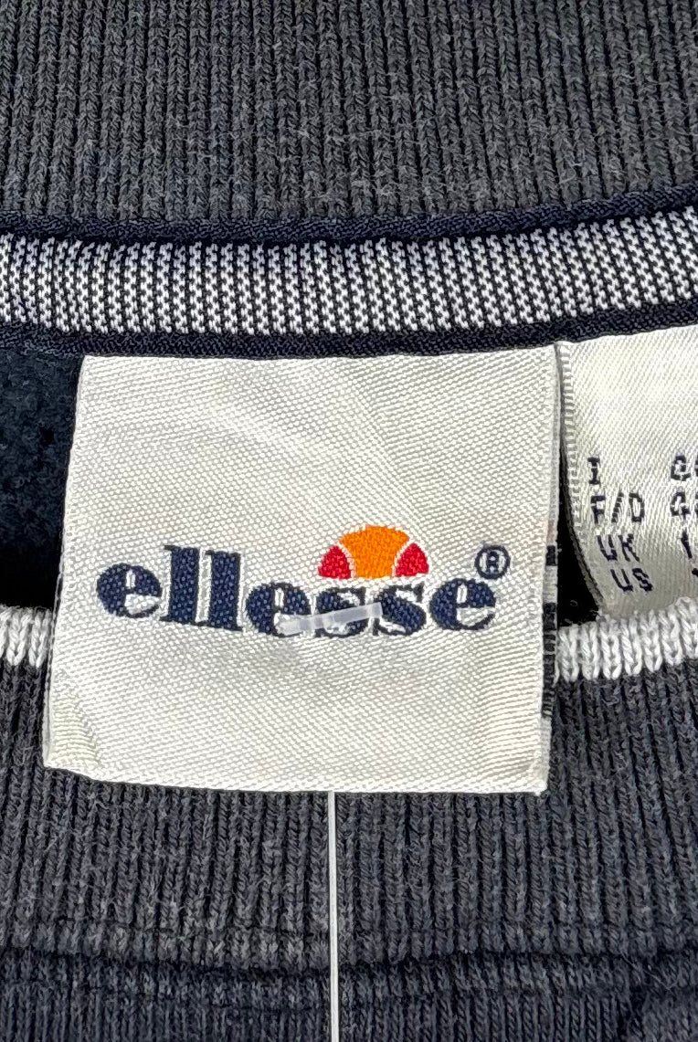 Ellesse Small Logo Sweater Marineblau S - Vinverse