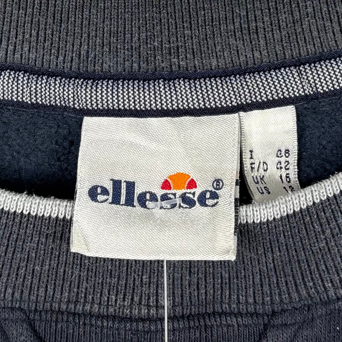 Ellesse Small Logo Sweater Marineblau S - Vinverse