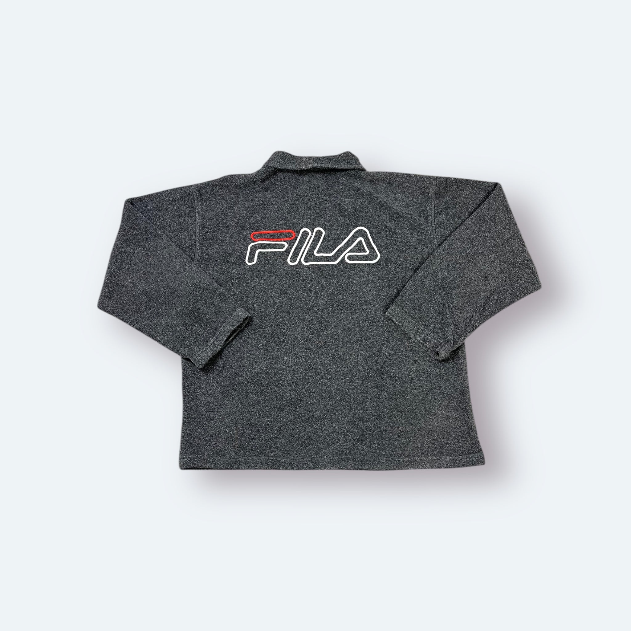 Fila Vintage Fleece Sweater Grau XXL - Vinverse