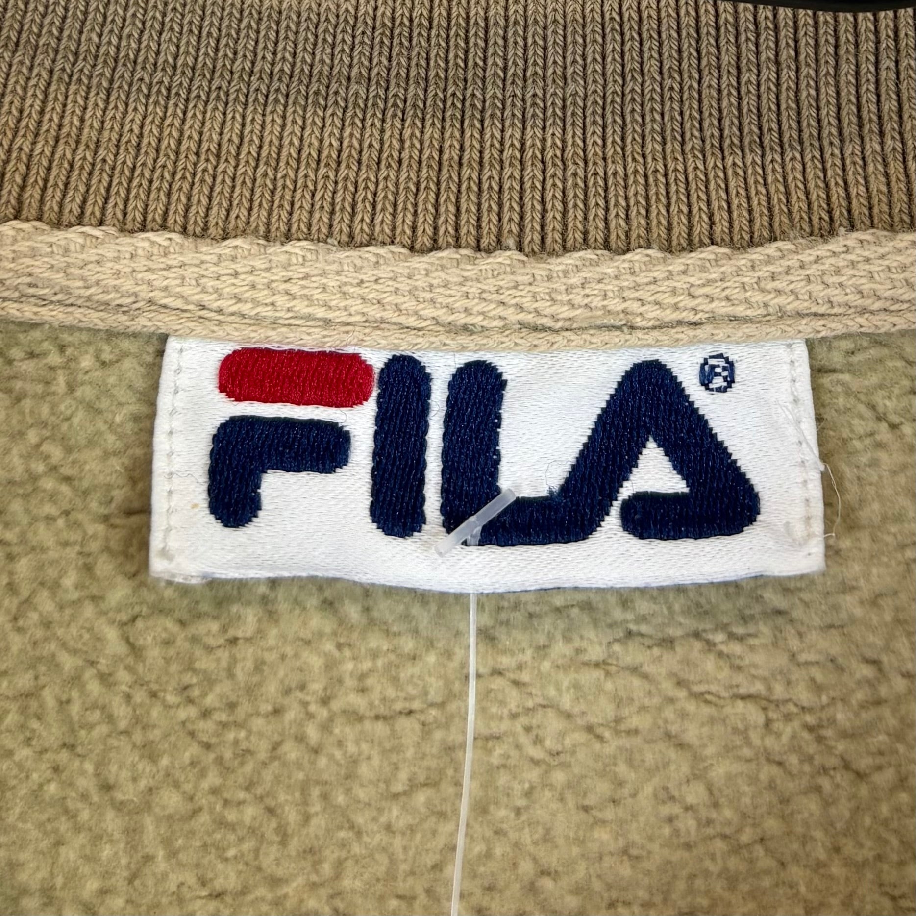 Fila 90s Vintage Sweater Beige S - Vinverse