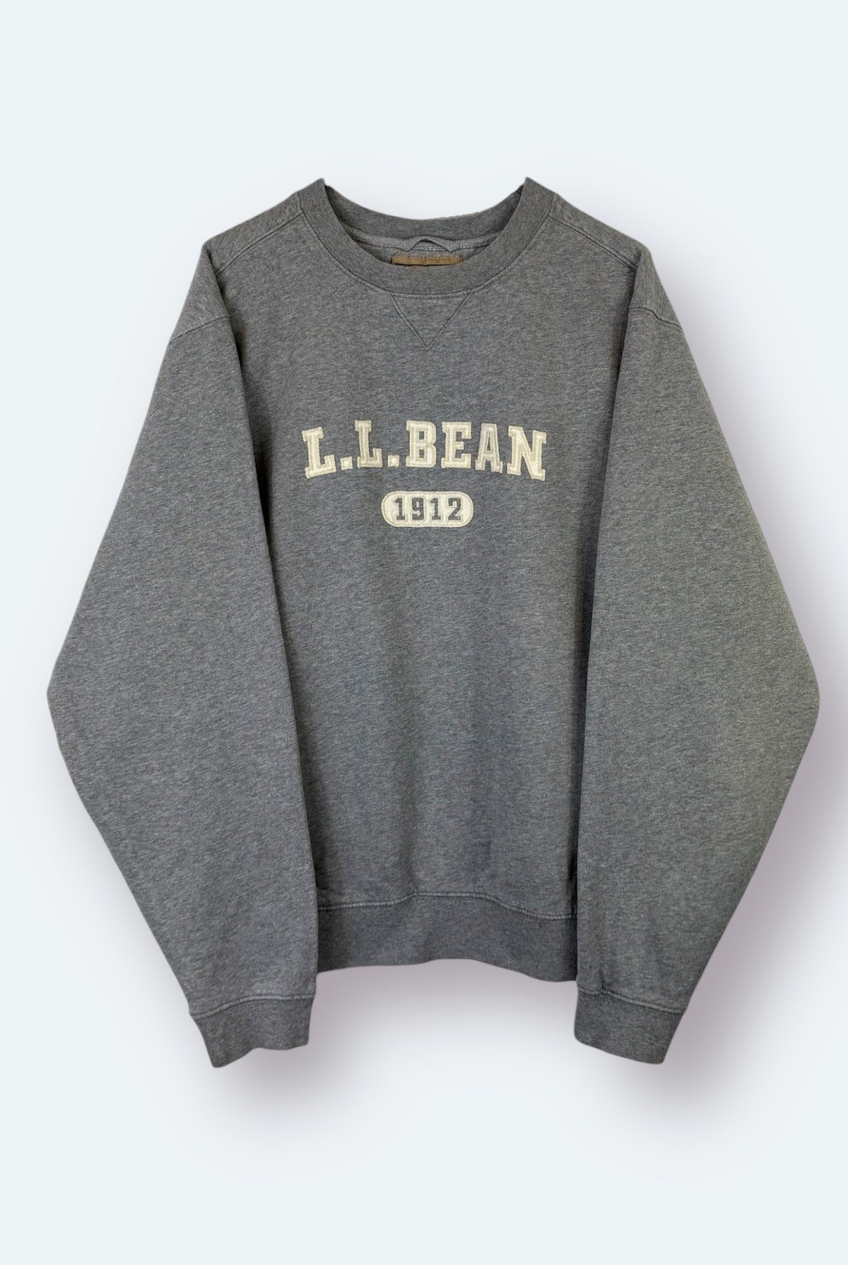 L.L. Bean Vintage Sweater Grau M - Vinverse