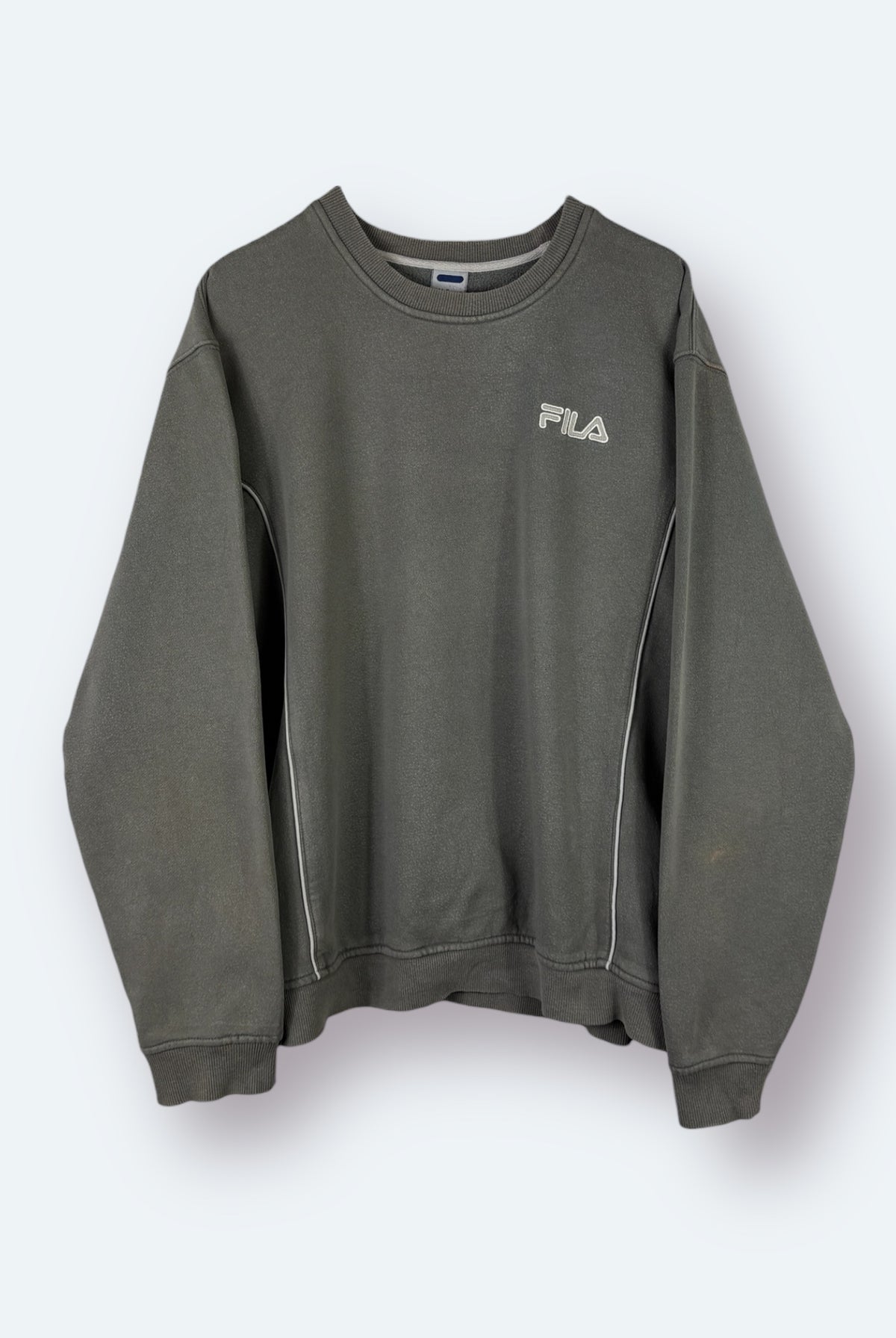 Fila Sweater Small Logo Khaki XL - Vinverse