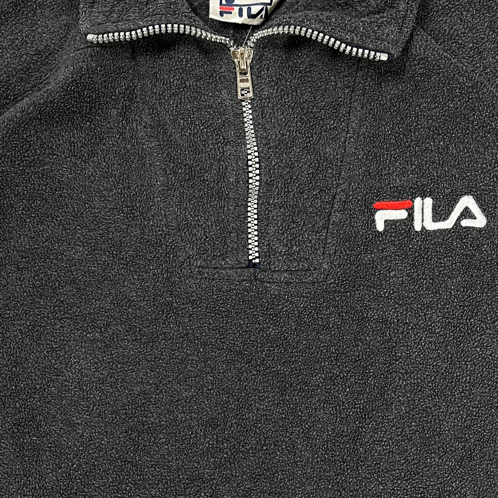 Fila Vintage Fleece Sweater Grau XXL - Vinverse