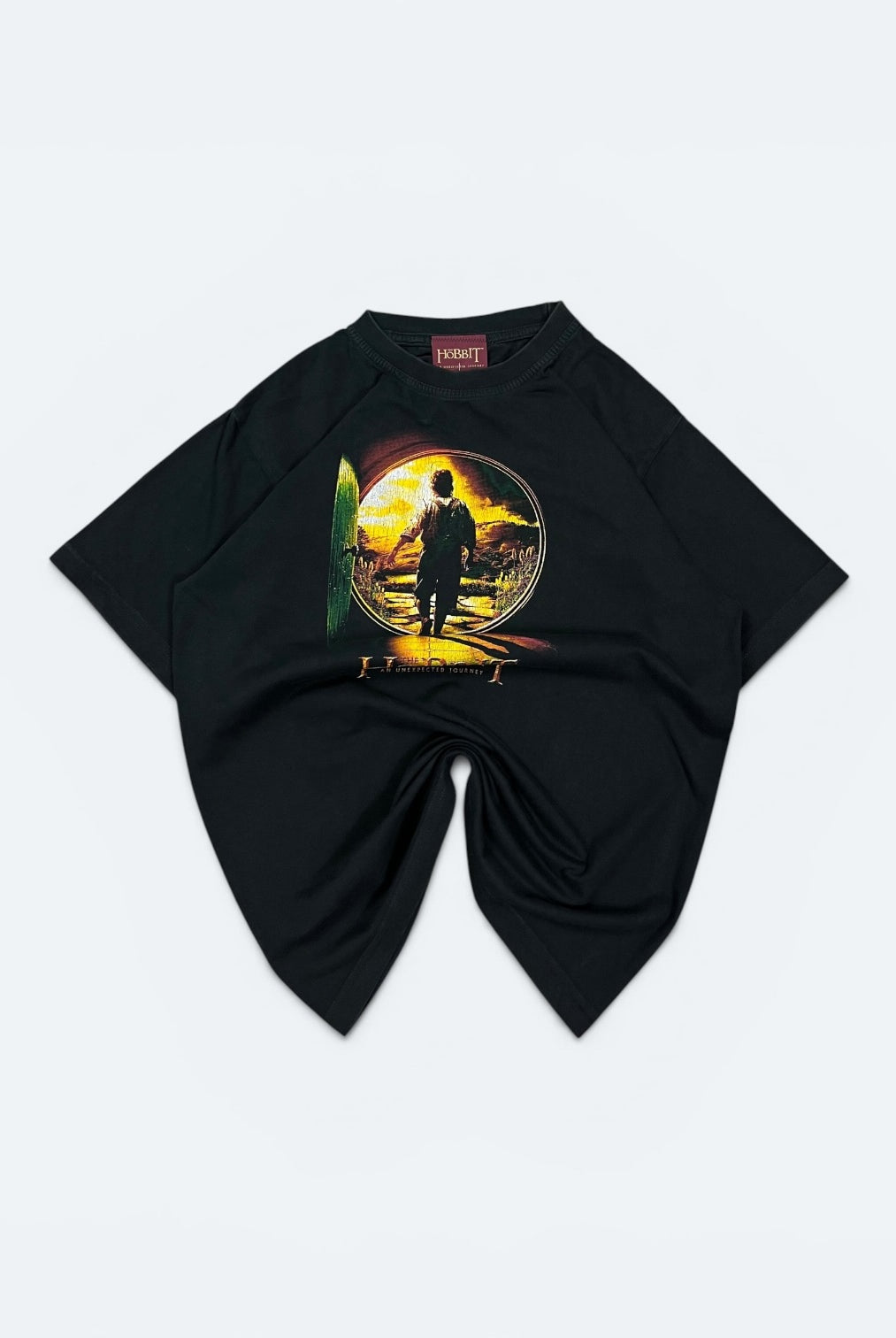 Hobbit Vintage T-Shirt Schwarz M - Vinverse