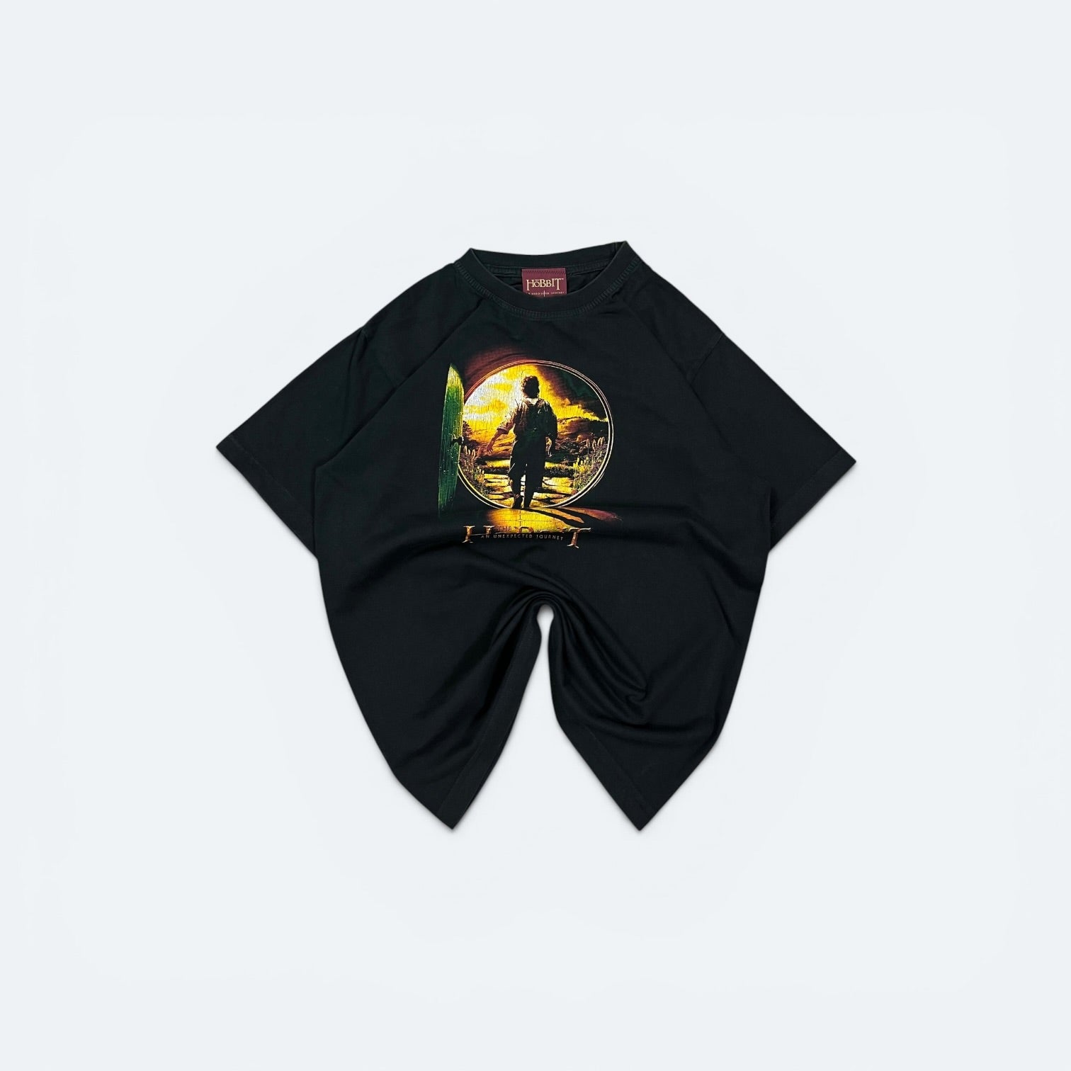 Hobbit Vintage T-Shirt Schwarz M - Vinverse