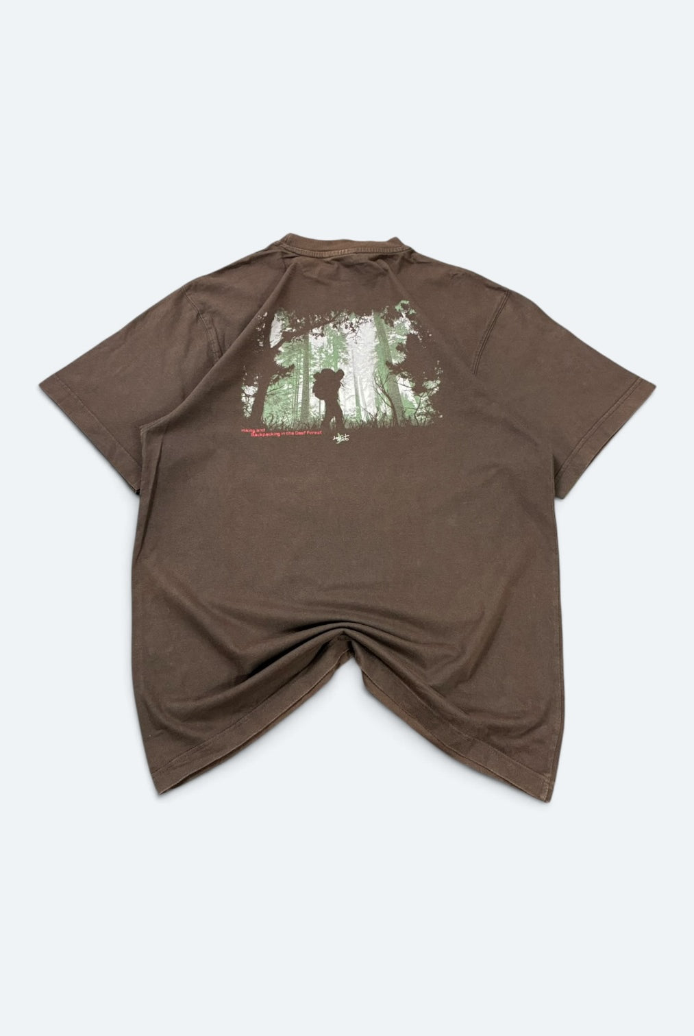 Maito Vintage T-Shirt Backprint Braun L - Vinverse