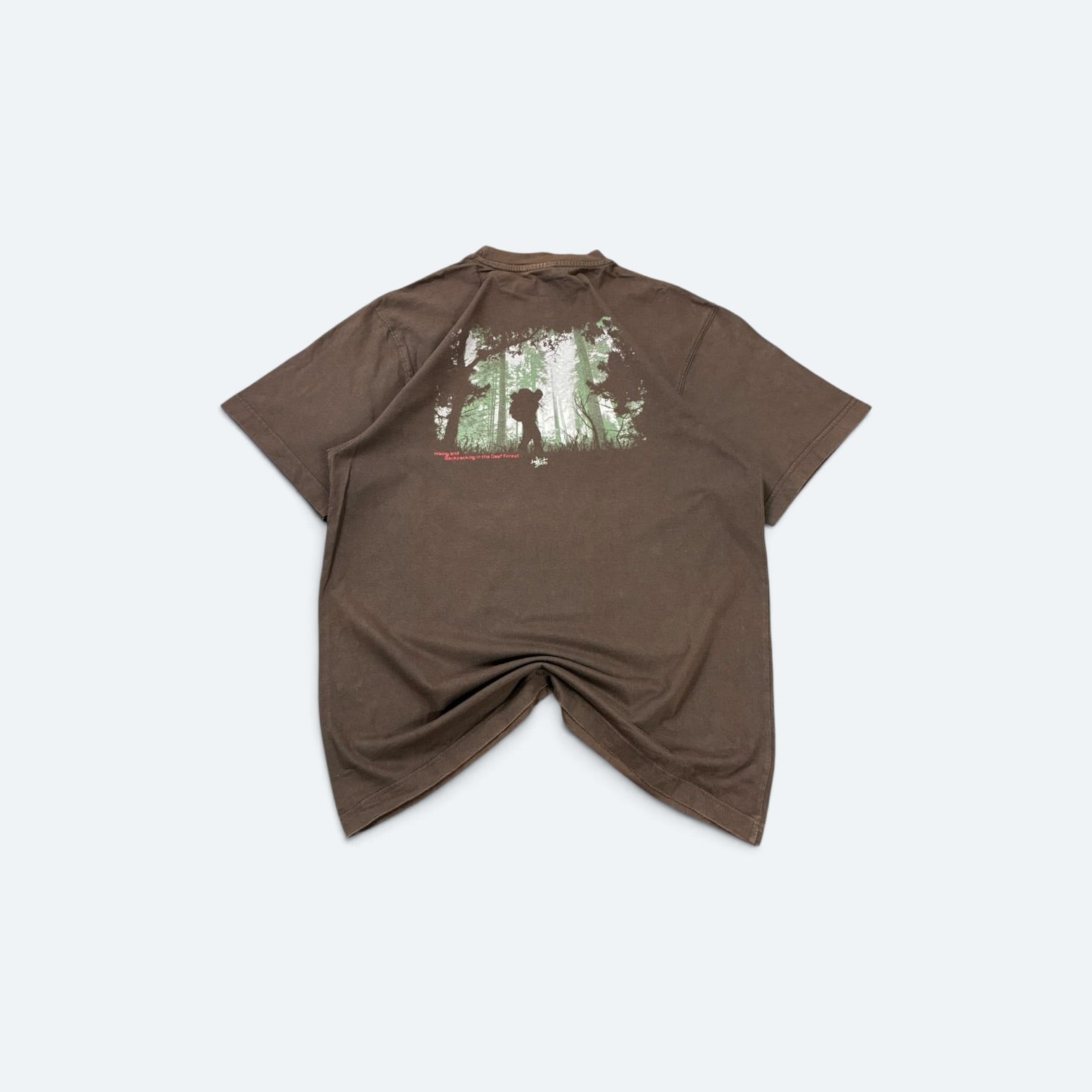 Maito Vintage T-Shirt Backprint Braun L - Vinverse