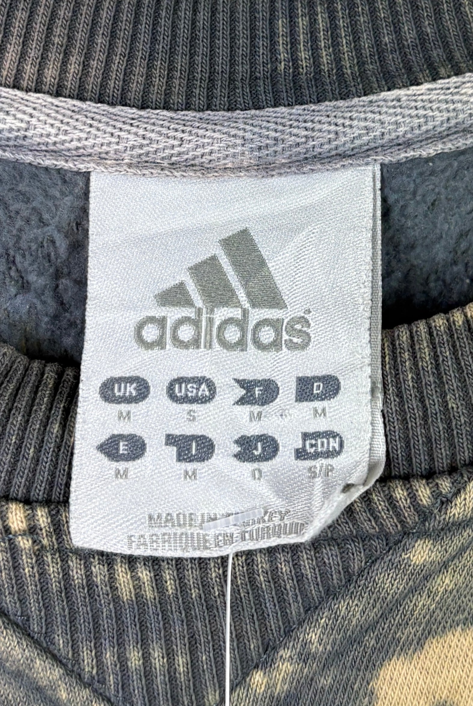 Adidas 2003 Re:Bleach Sweater Grau Beige M - Vinverse