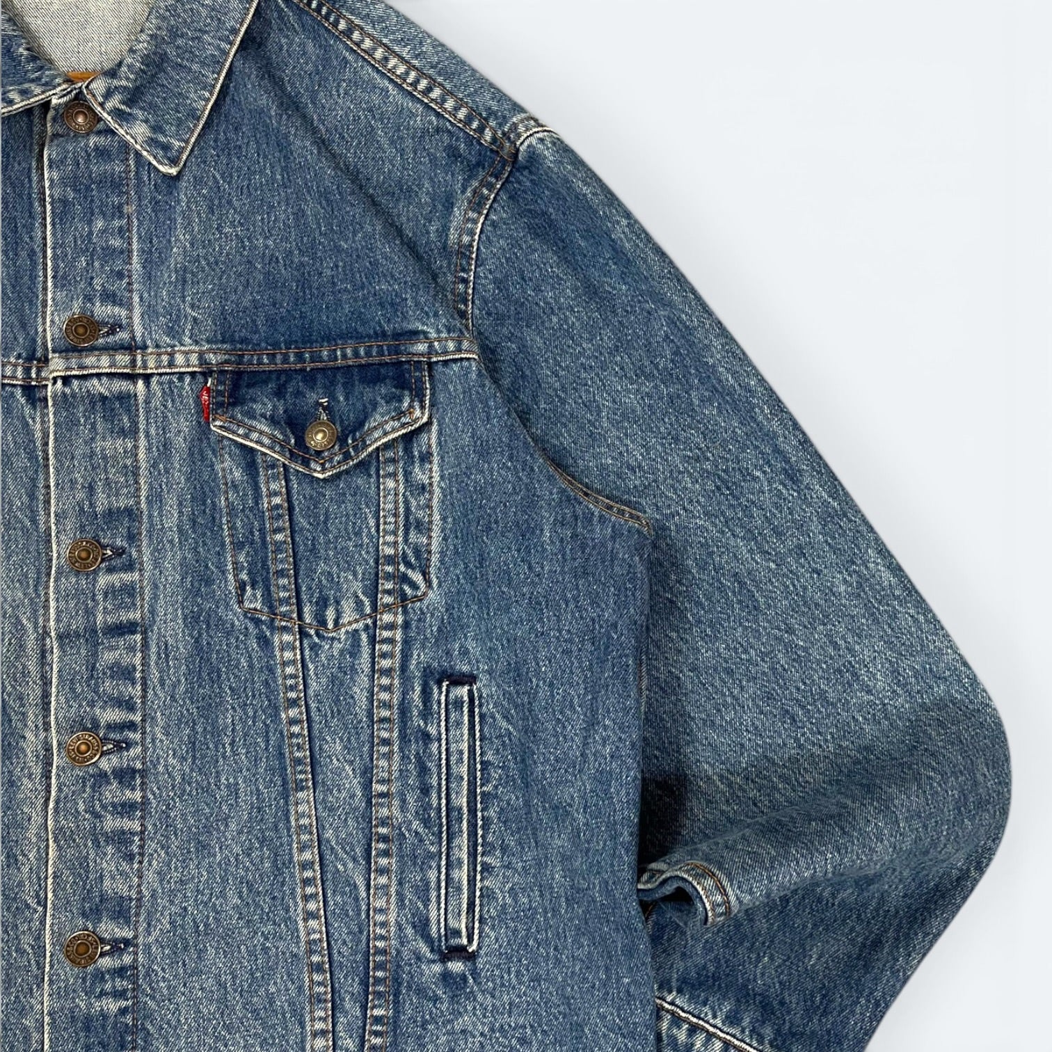 Levis Vintage Jeansjacke Blau M (SCHILD?) - Vinverse