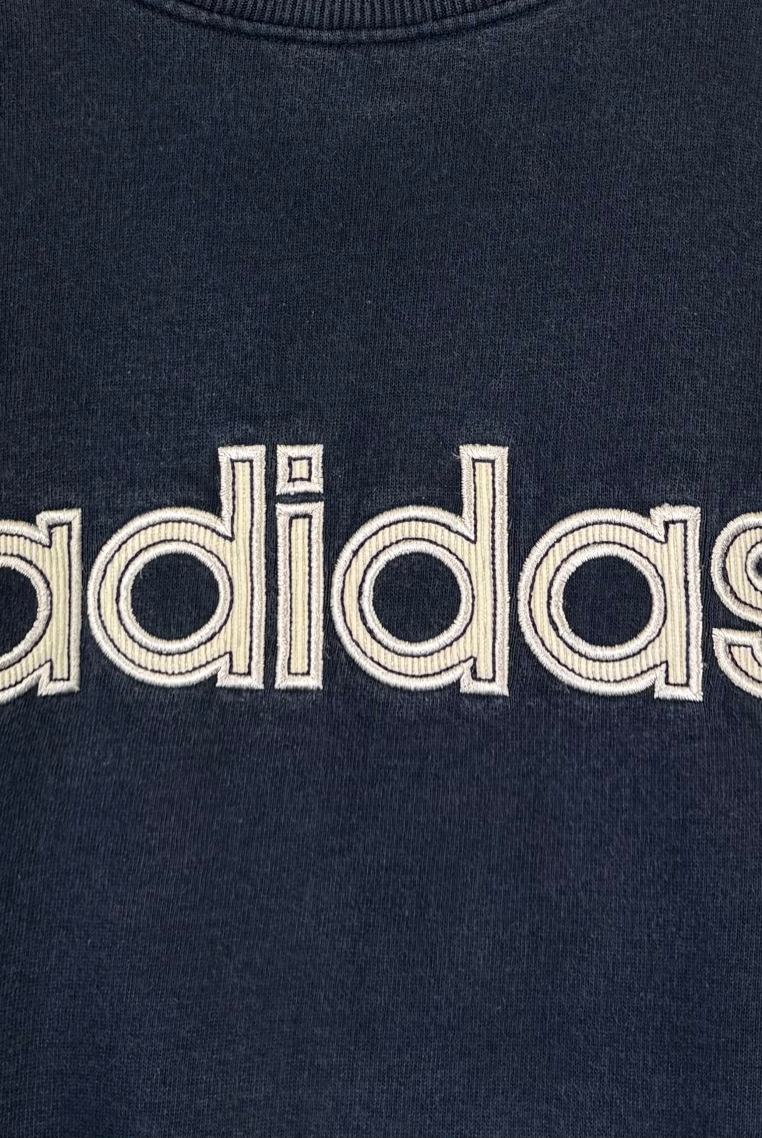 Adidas 2003 Sweater Washed Dunkelblau XL - Vinverse