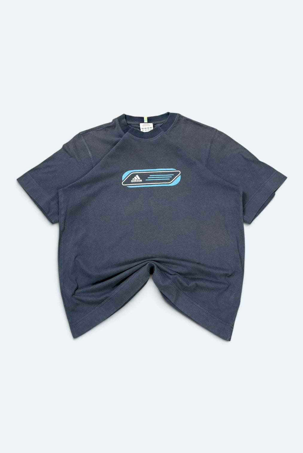 Adidas Vintage T-Shirt Blau L - Vinverse