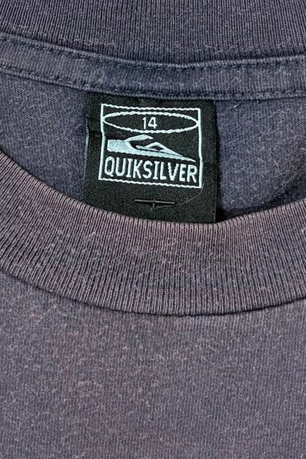 Quiksilver Vintage T-Shirt Print Blau S - Vinverse