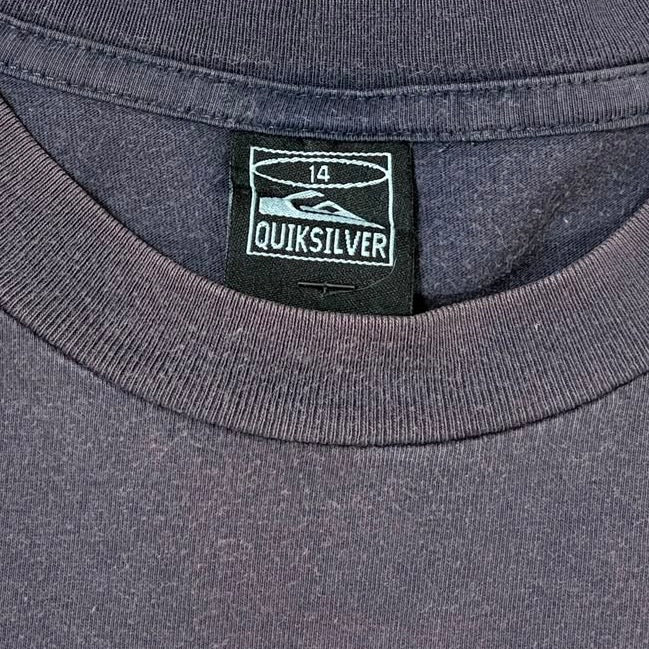 Quiksilver Vintage T-Shirt Print Blau S - Vinverse