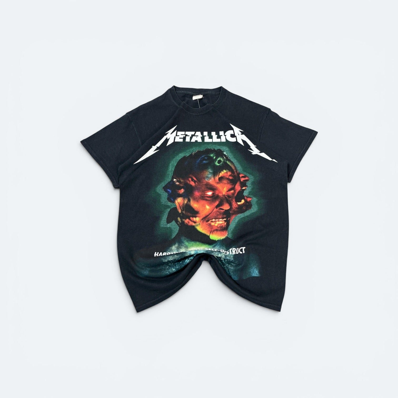 Gildan Vintage T-Shirt Metallica Print Schwarz M - Vinverse