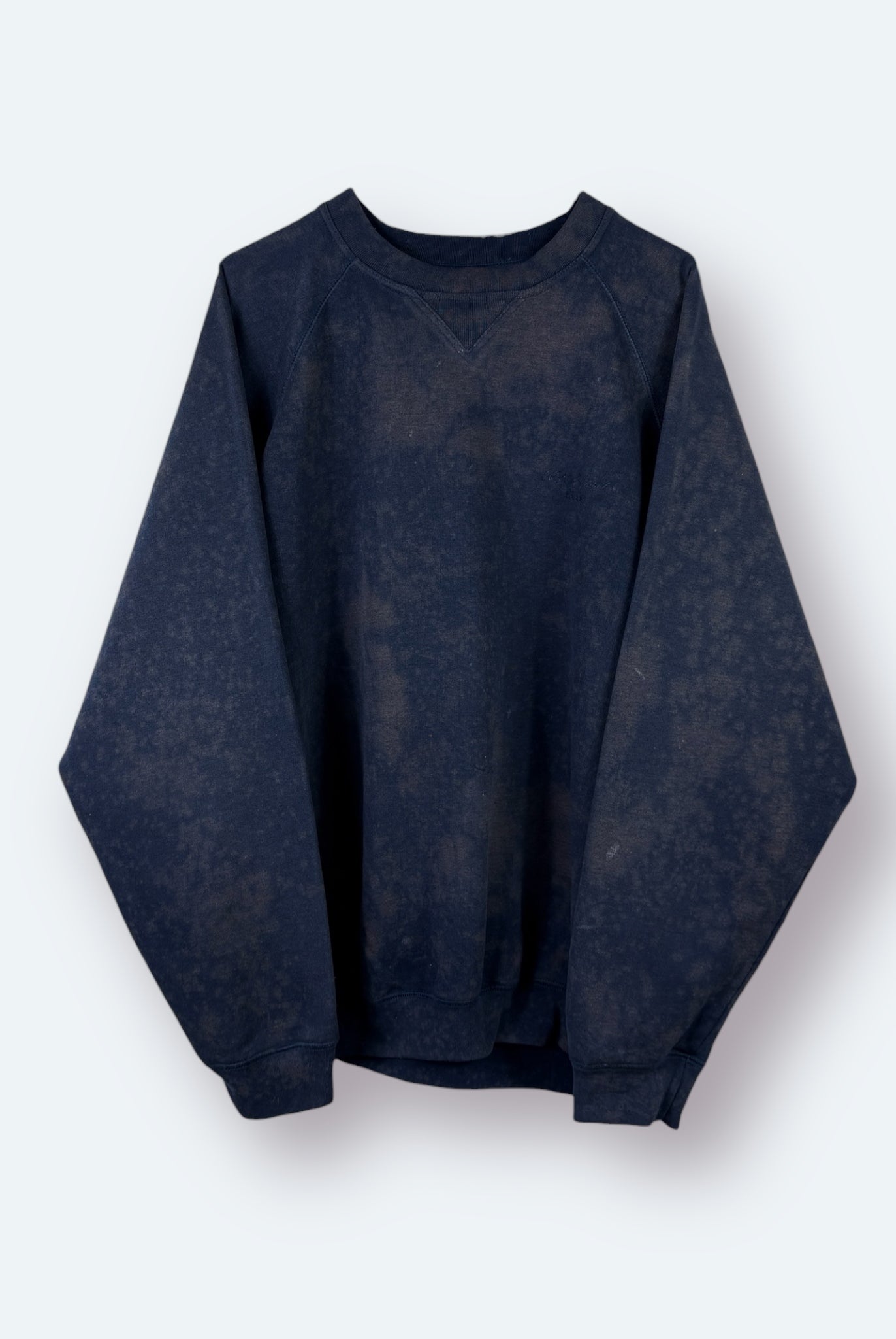 Adidas Colors of Sports 90s Vintage Sweater Re:Bleach Blau L - Vinverse