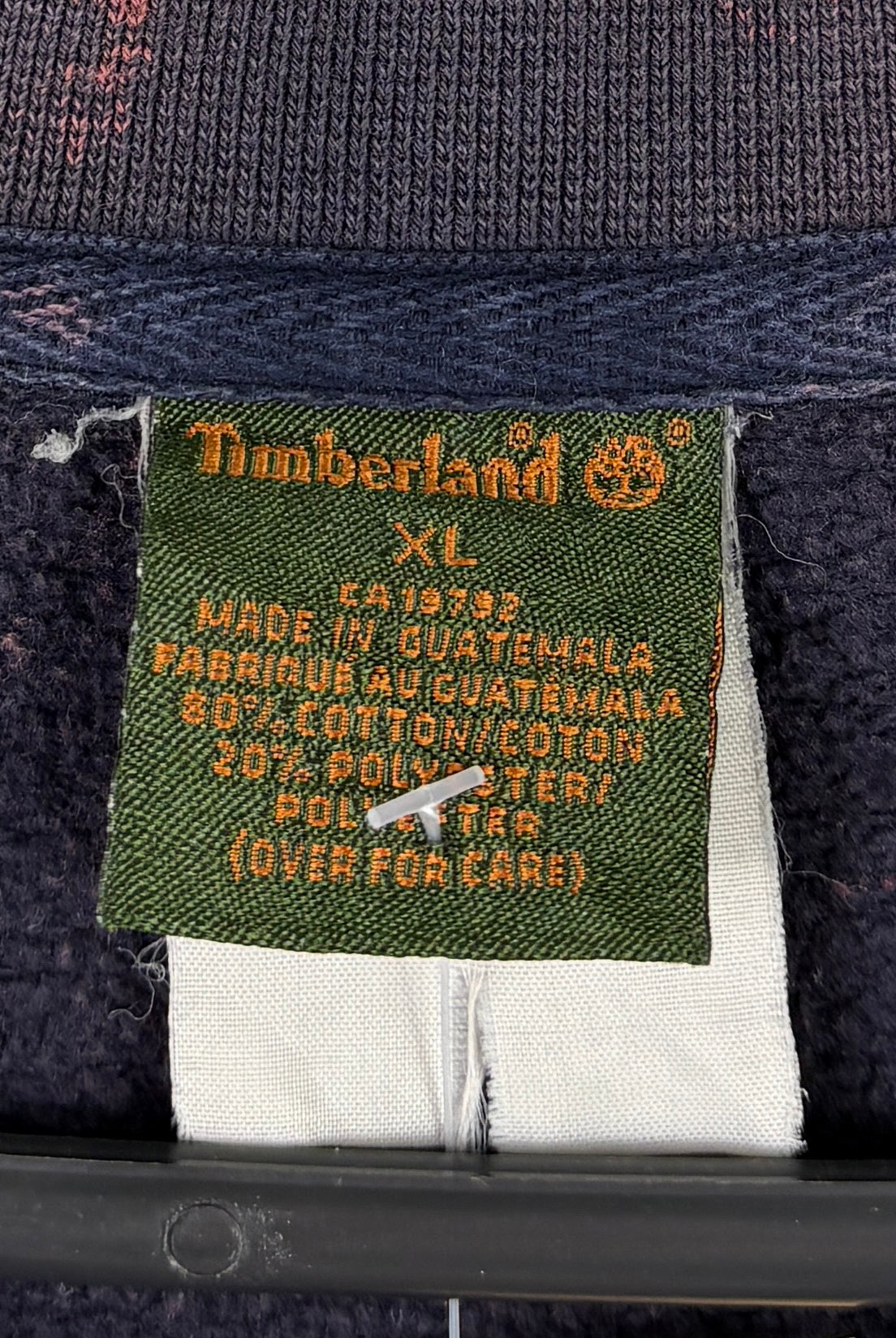 Timberland Vintage Sweater Bleached Lila XL - Vinverse