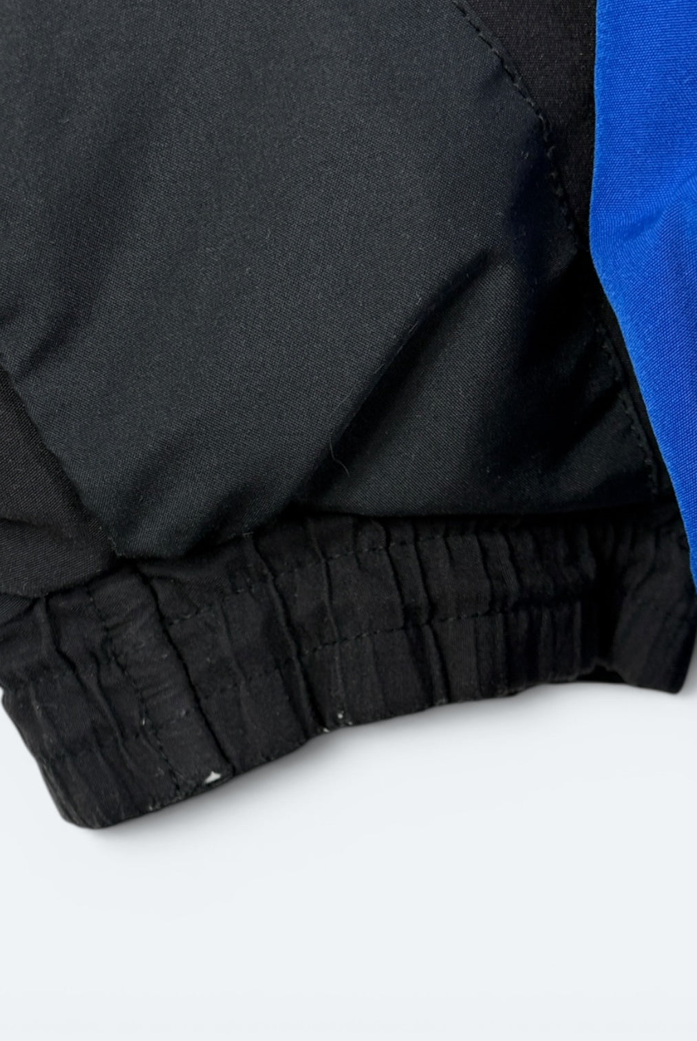 Adidas Vintage Trainingsjacke 90s Blau Schwarz S - Vinverse