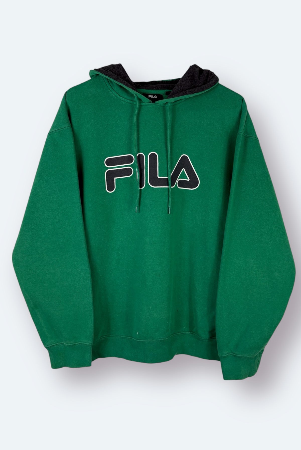 Fila Hoodie Big Logo Grün S - Vinverse