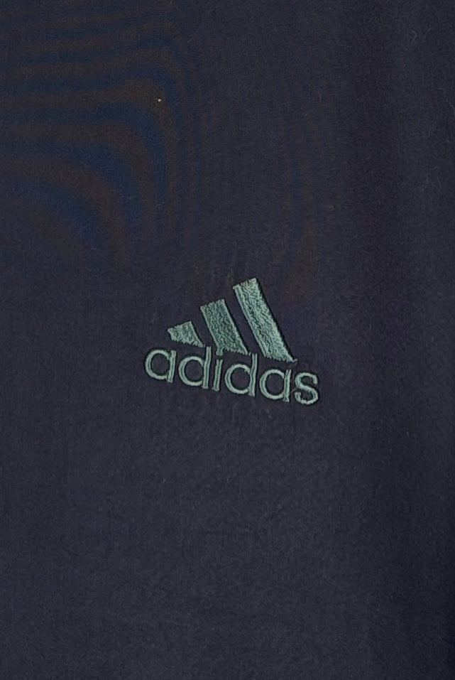 Adidas Windbreaker aus 2000 Dunkelgrau L - Vinverse
