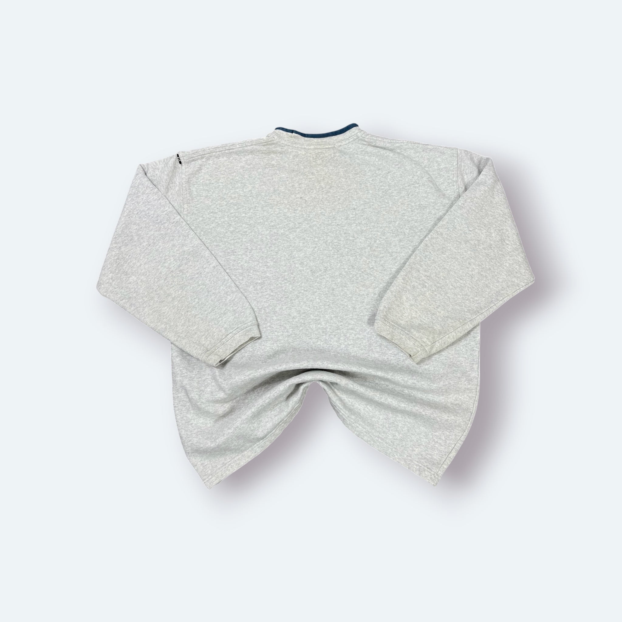 Adidas Vintage Sweater Grau Blau M - Vinverse