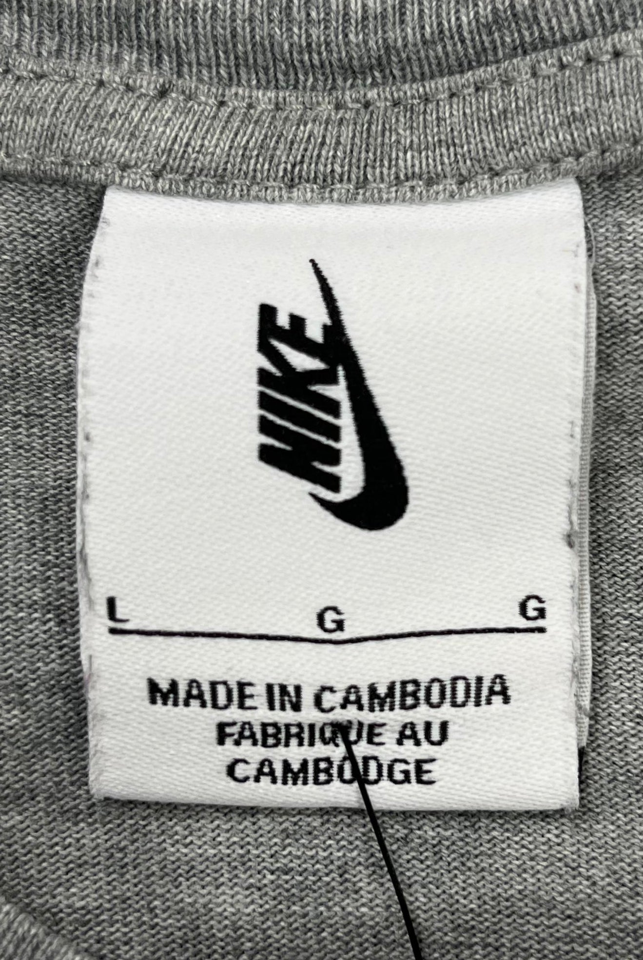 Nike Vintage T-Shirt Grau L - Vinverse