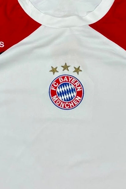 Adidas Vintage Trikot FC Bayern München Weiß XL - Vinverse