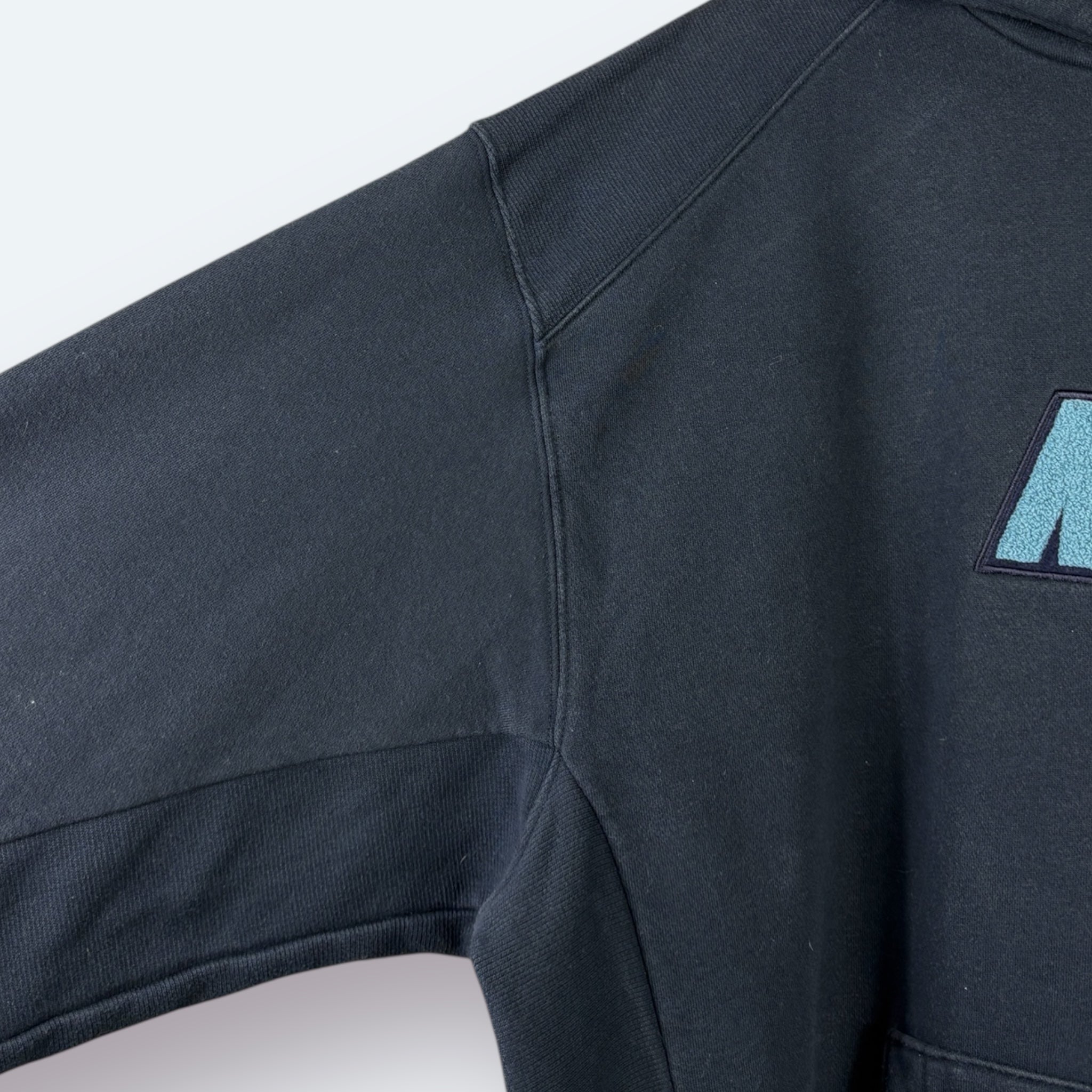 Nike 2000s Big Logo Hoodie Blau XL - Vinverse