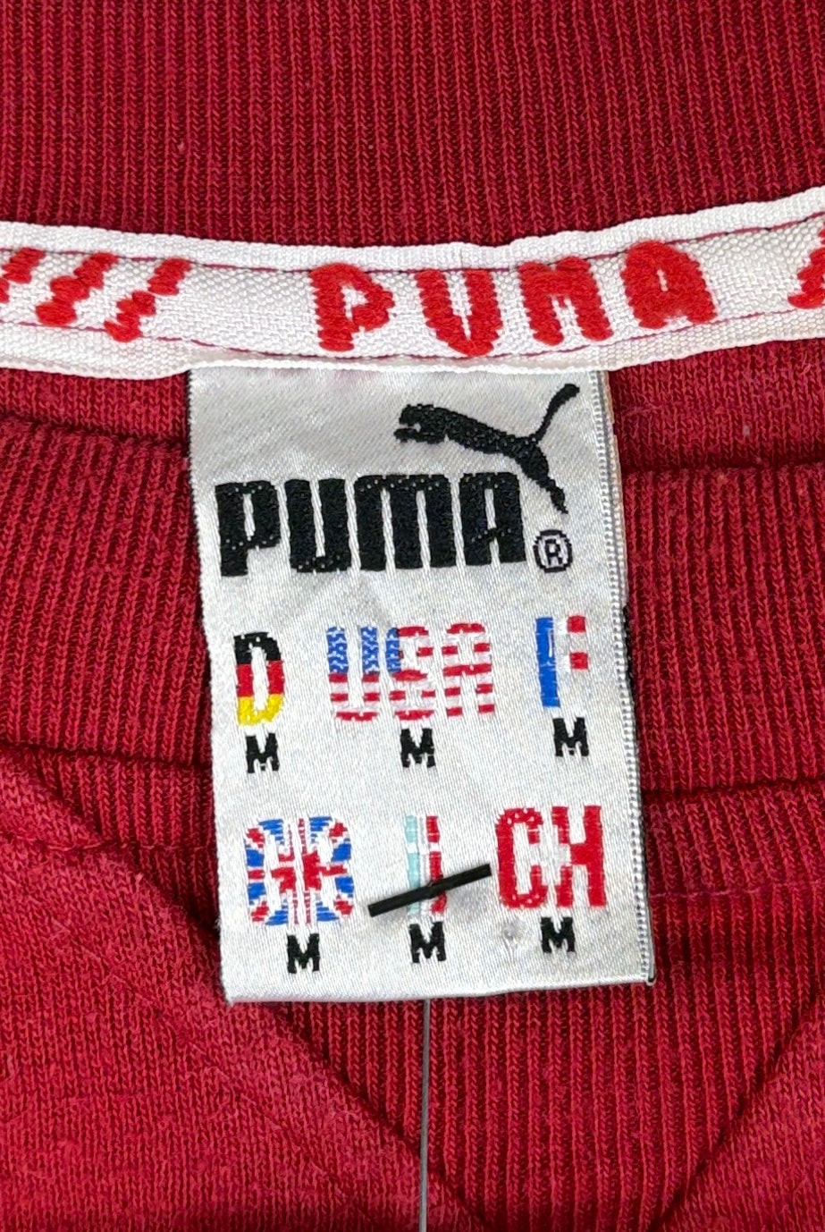 Puma Vintage Sweater rot M - Vinverse