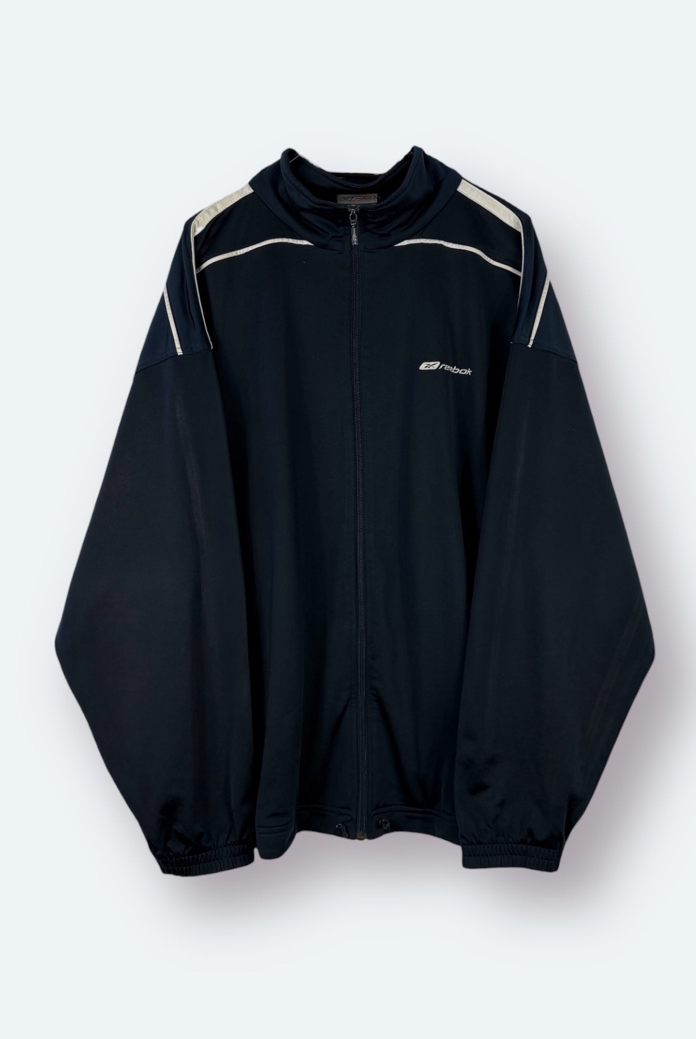 Reebok Vintage Trainingsjacke Blau L - Vinverse