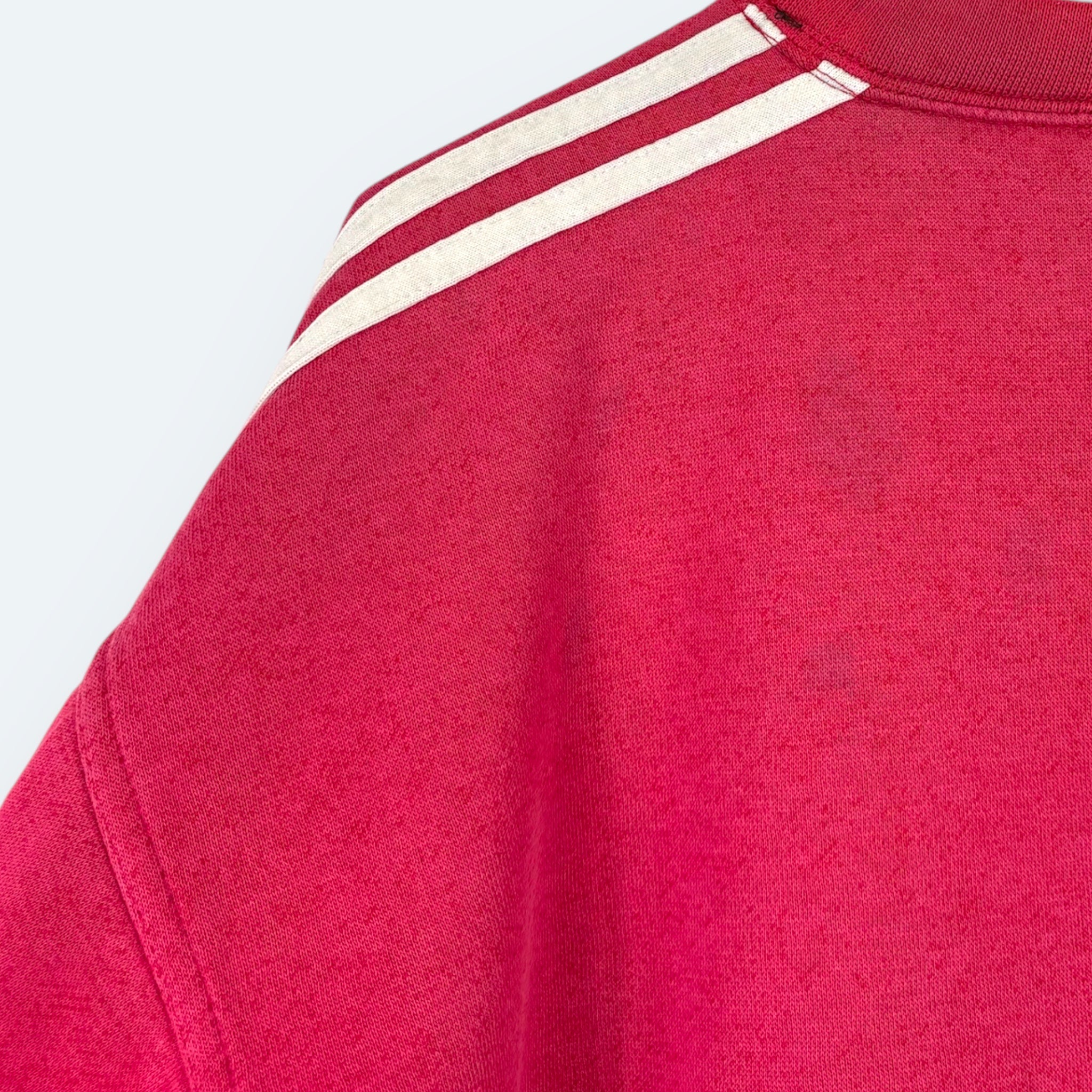 Adidas 90s Vintage Sweater Rot M - Vinverse