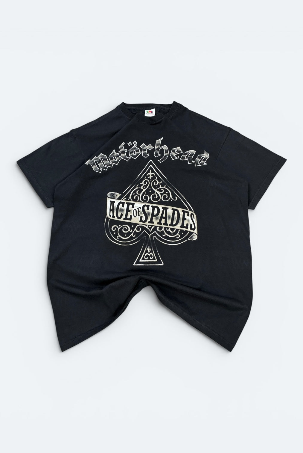 Fruit of the Loom Vintage Motörhead Ace of Spades Shirt Schwarz L - Vinverse
