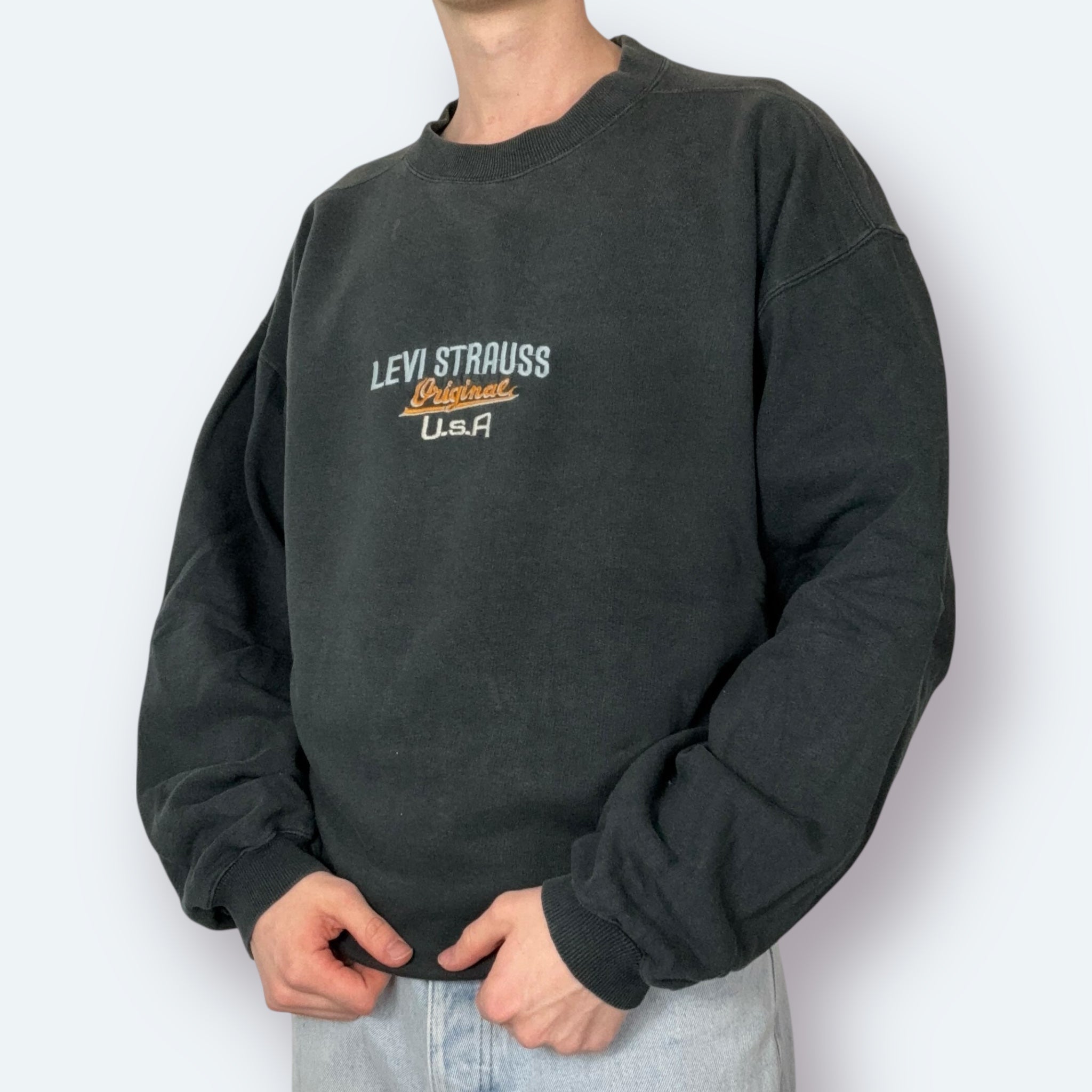Levi's Vintage Sweater Schwarz L - Vinverse