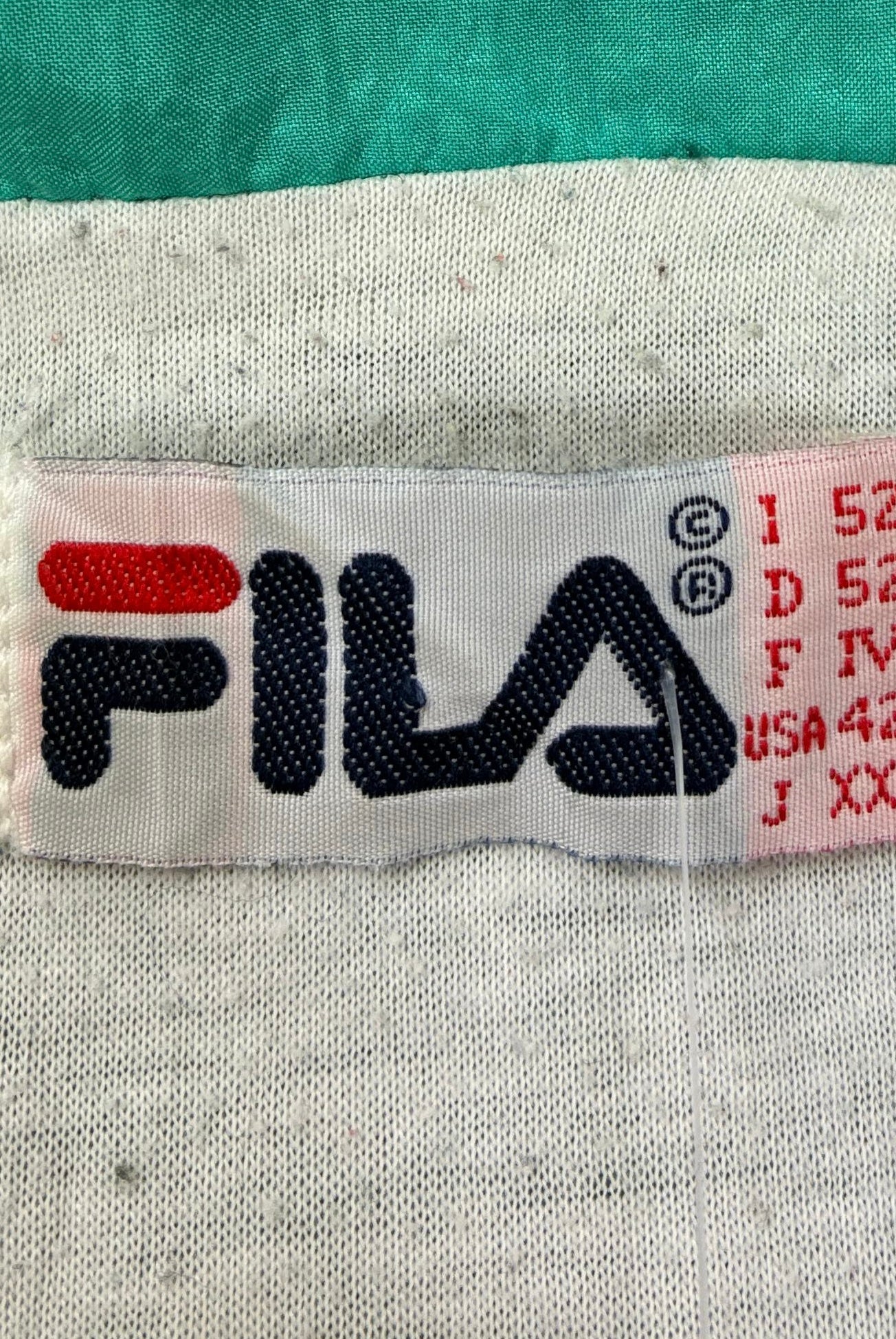 Fila Vintage Trainingsjacke Grün XXL - Vinverse