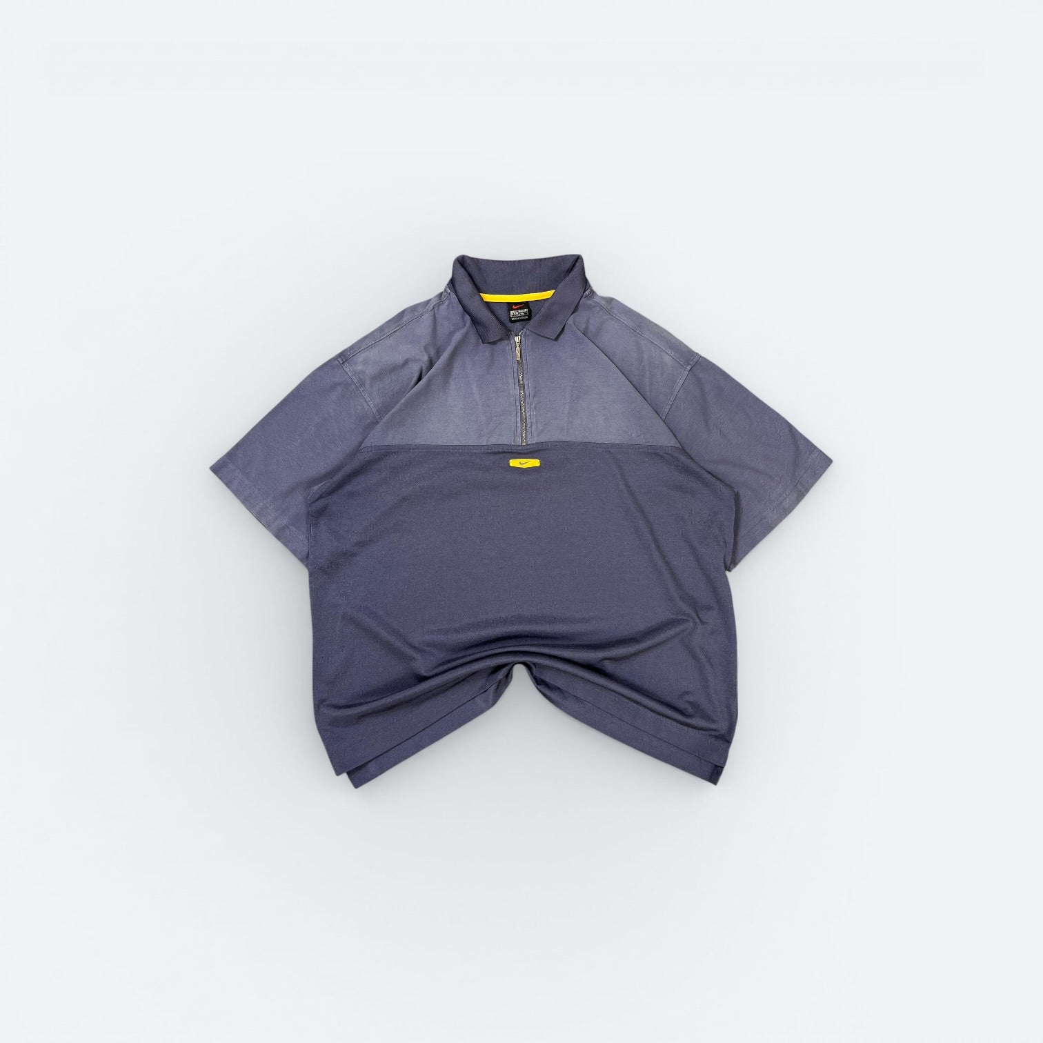 Nike Vintage Polo 90s Blau XXL - Vinverse