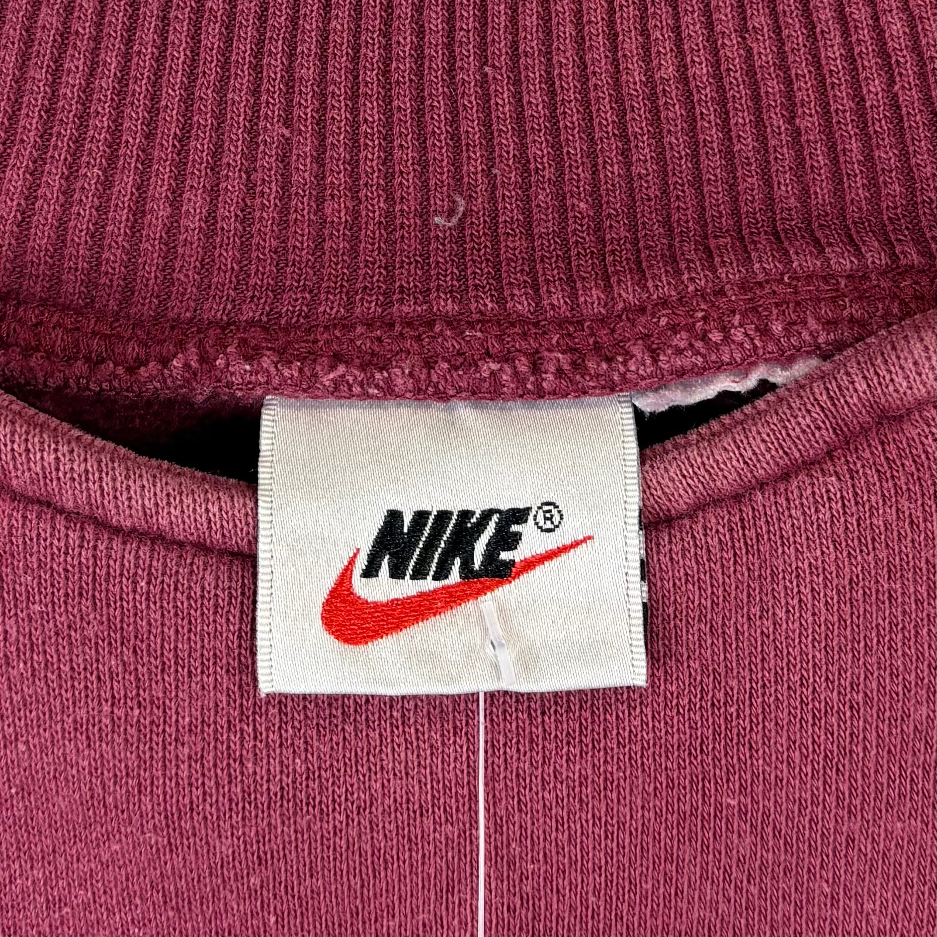 Nike 90s Vintage Sweater Weinrot M - Vinverse
