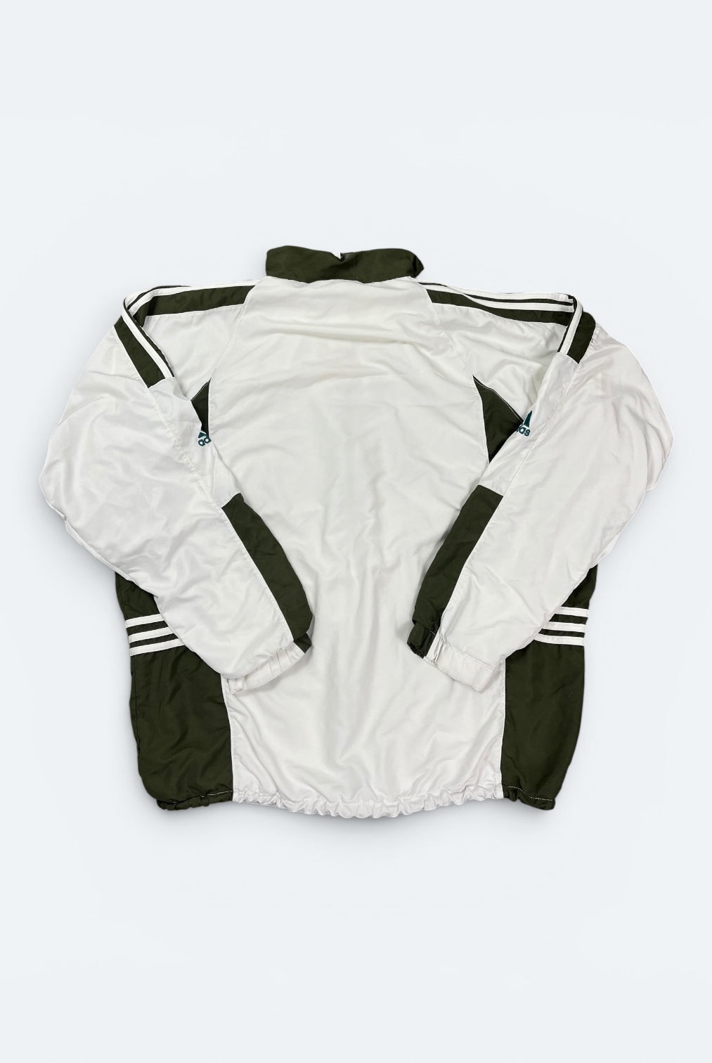 Adidas Vintage Trainingsjacke 90s Weiß XL (FLECK?) - Vinverse